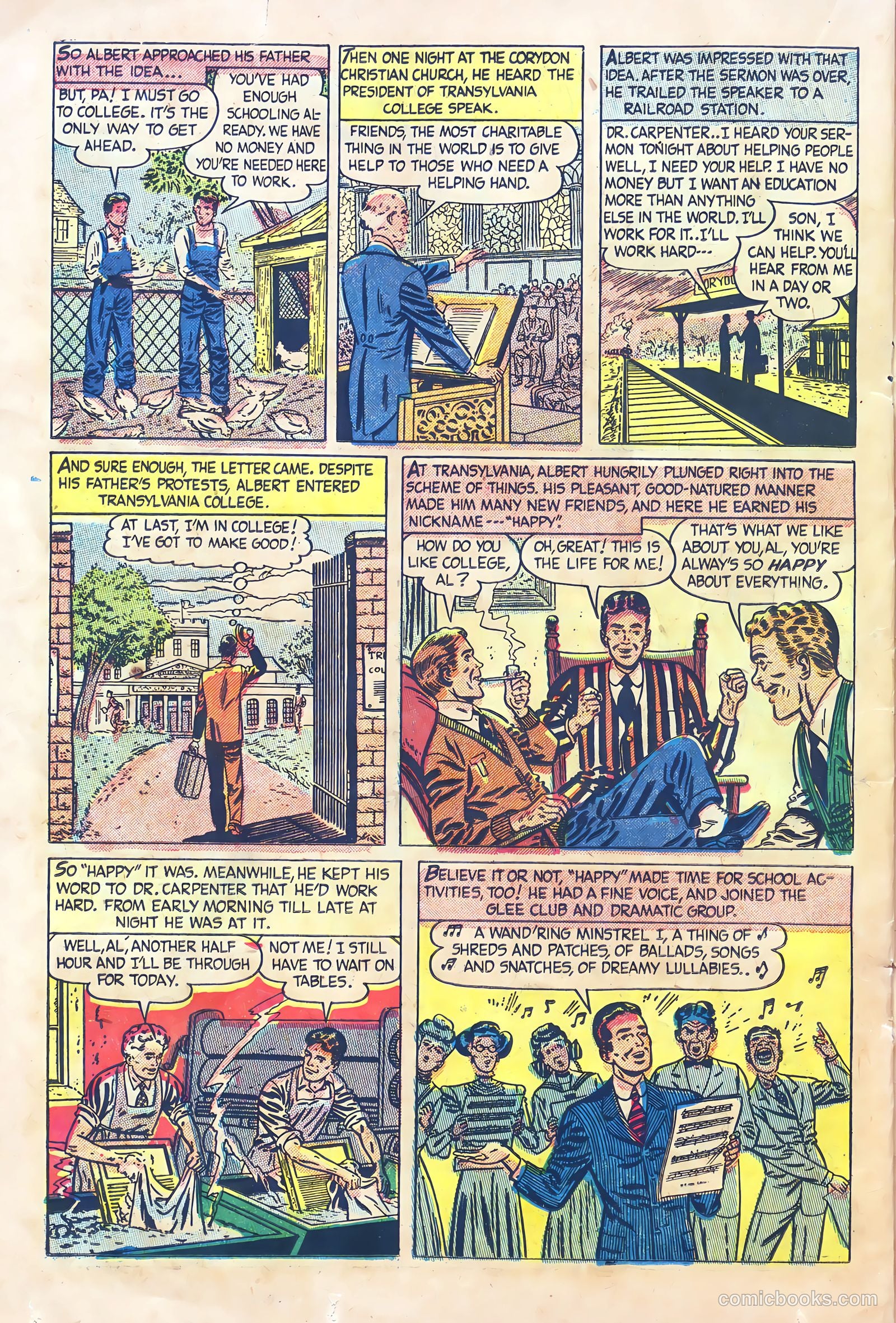 Babe Ruth Sports Comics #4 — page 18 of 32