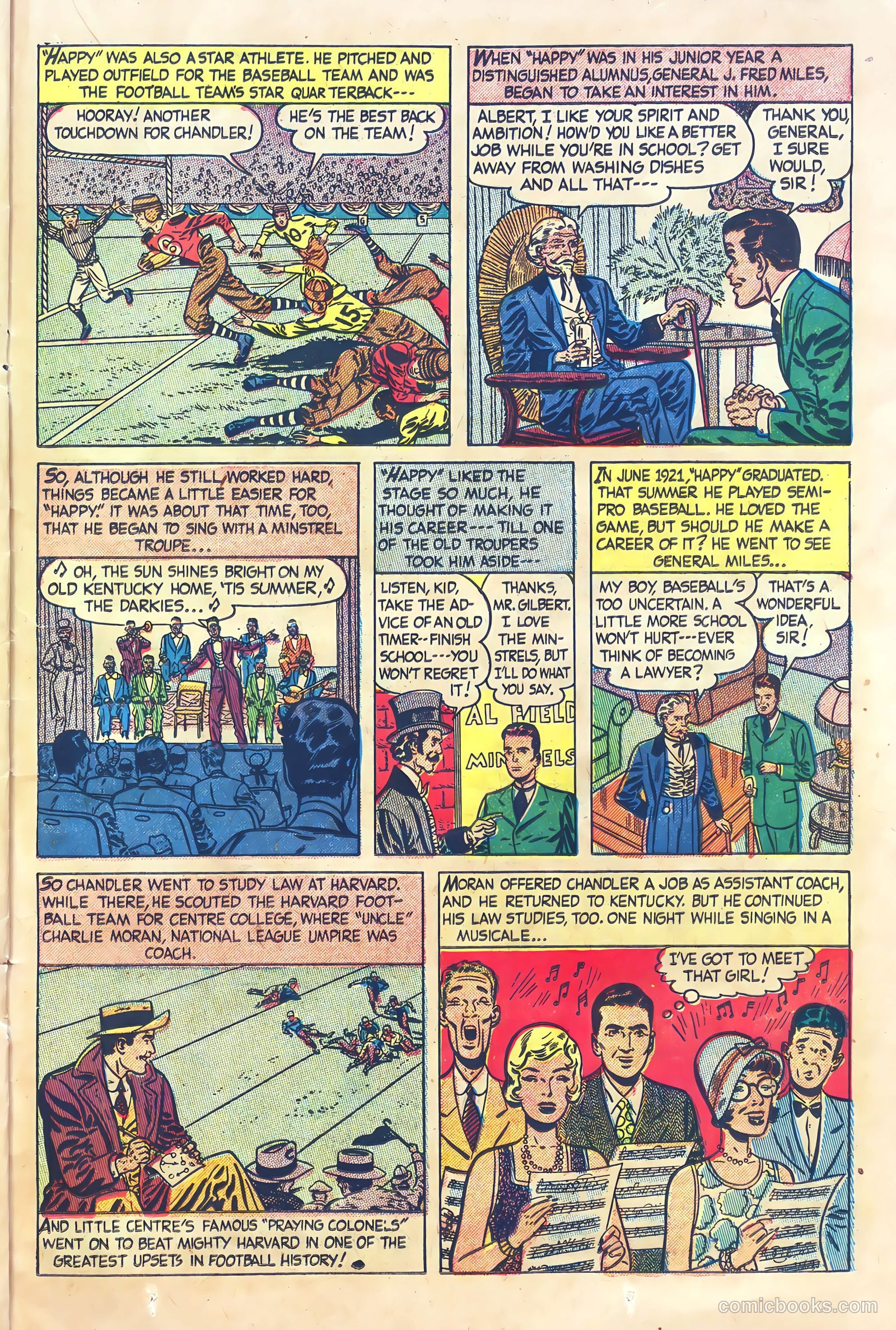 Babe Ruth Sports Comics #4 — page 19 of 32
