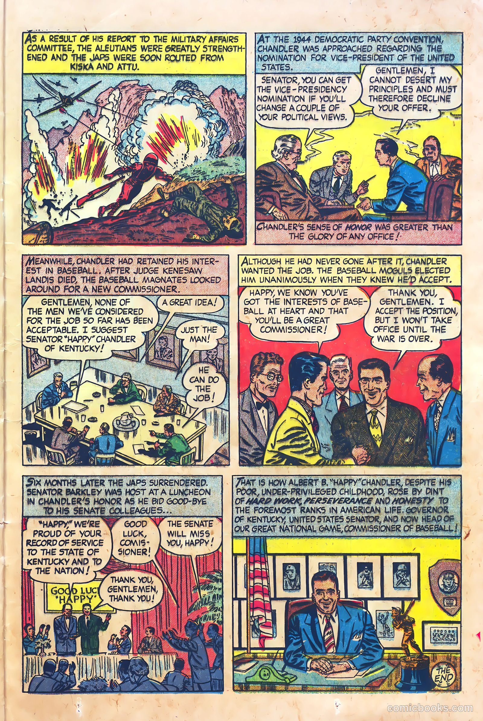 Babe Ruth Sports Comics #4 — page 21 of 32