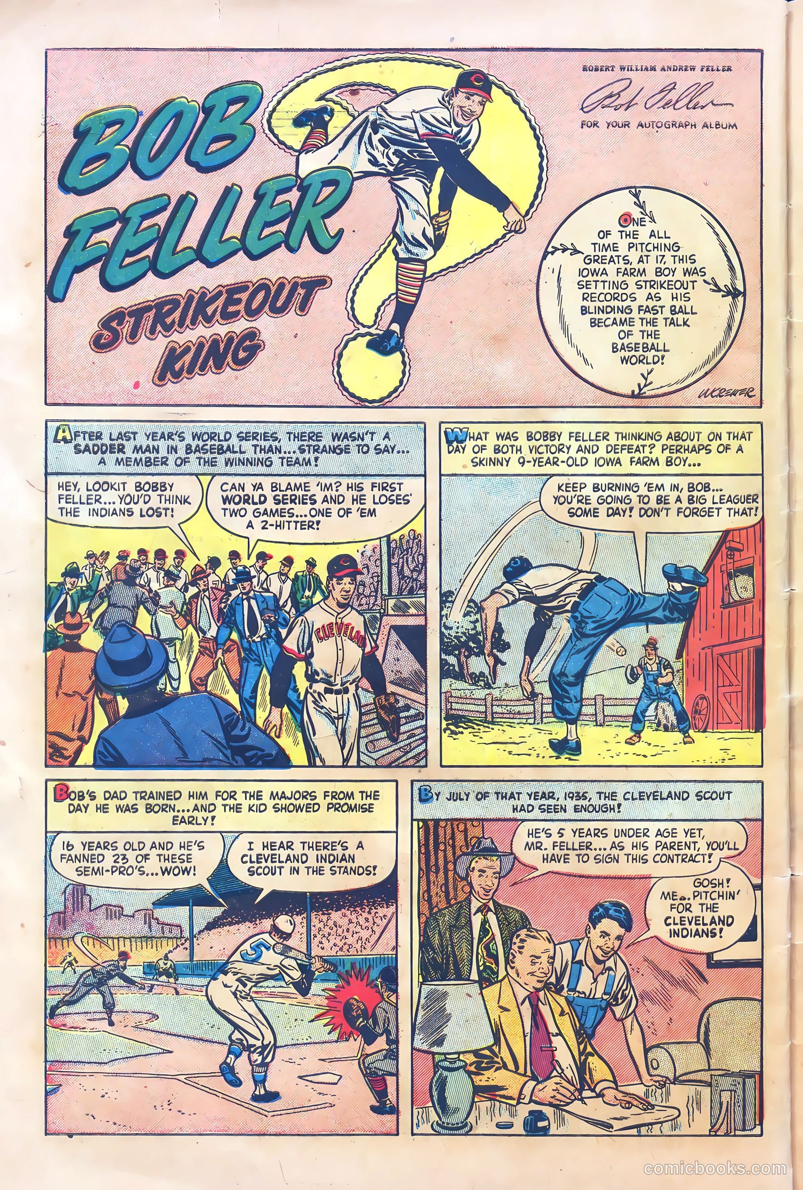 Babe Ruth Sports Comics #4 — page 26 of 32