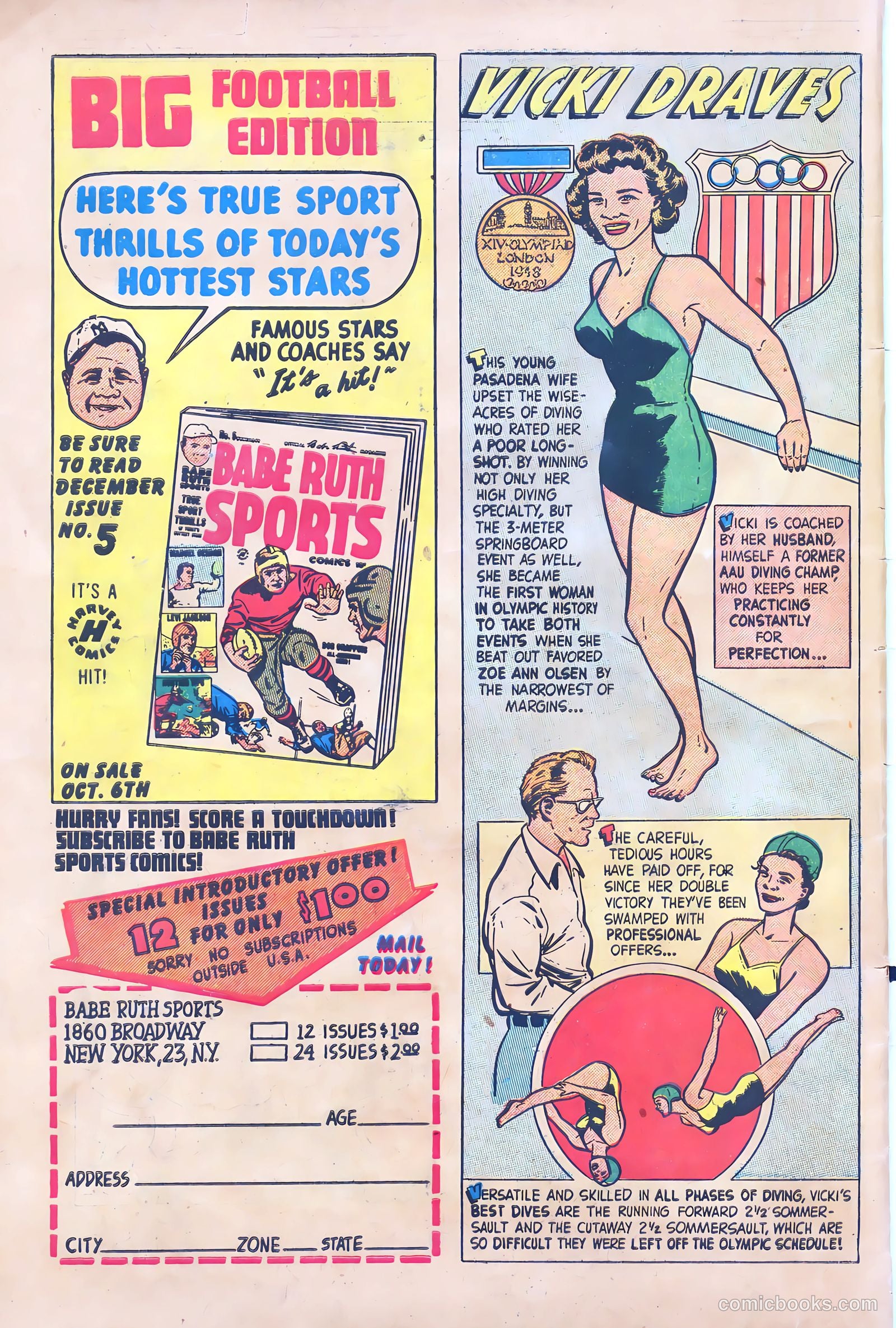 Babe Ruth Sports Comics #4 — page 30 of 32