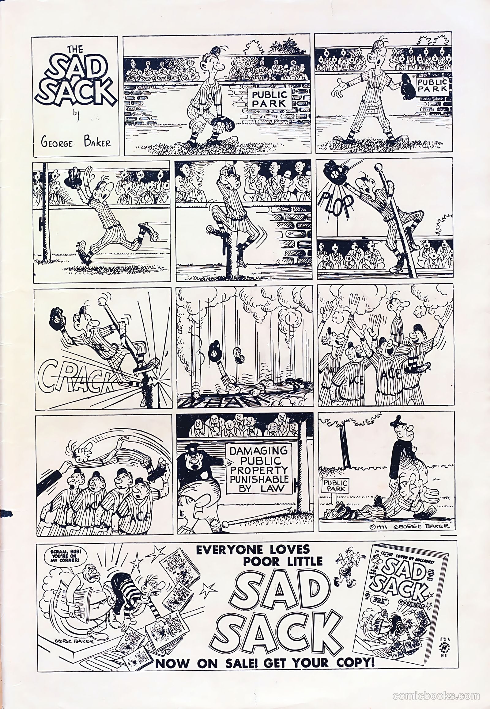 Babe Ruth Sports Comics #4 — page 31 of 32