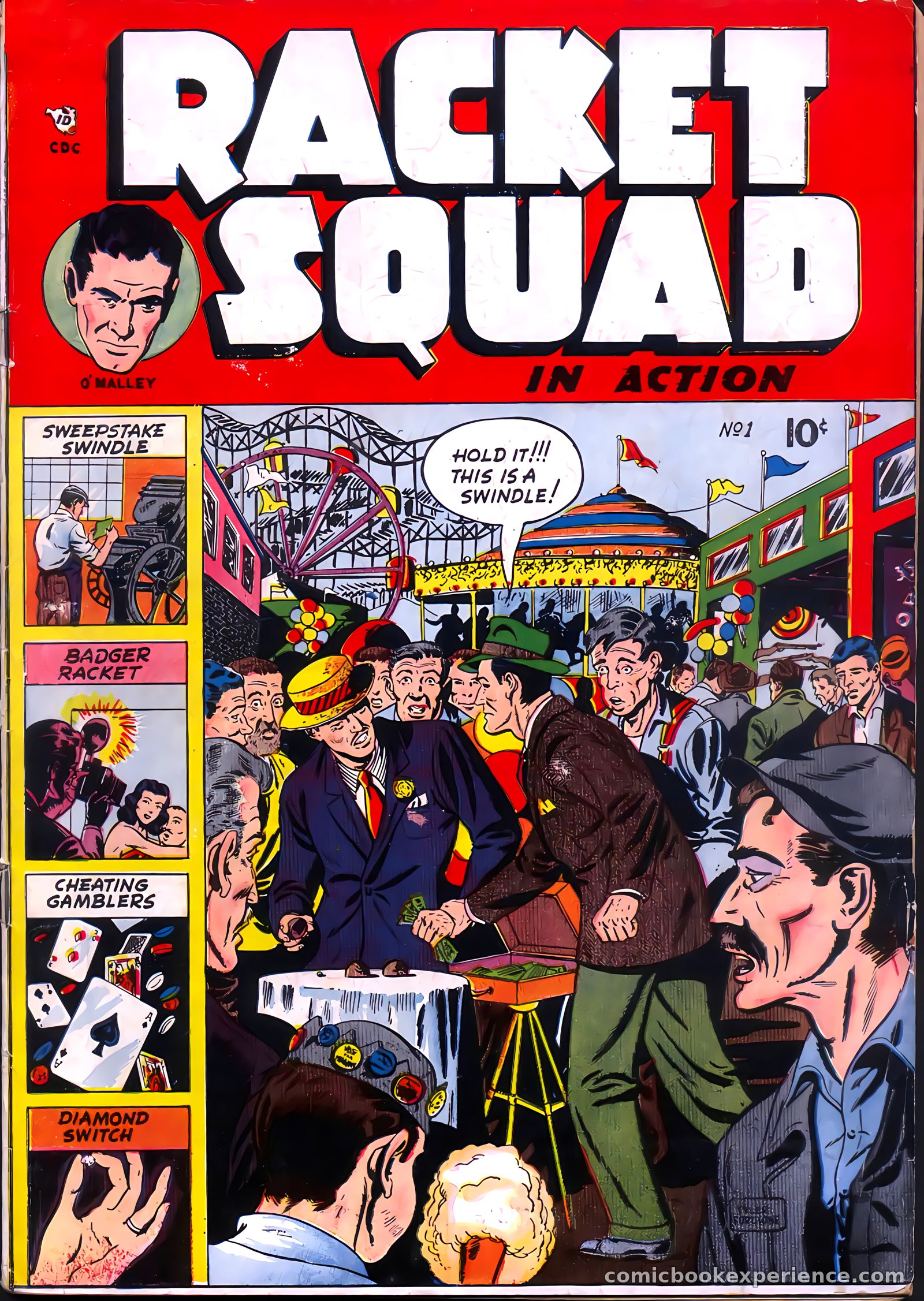 Racket Squad in Action #1 — page 1 of 36