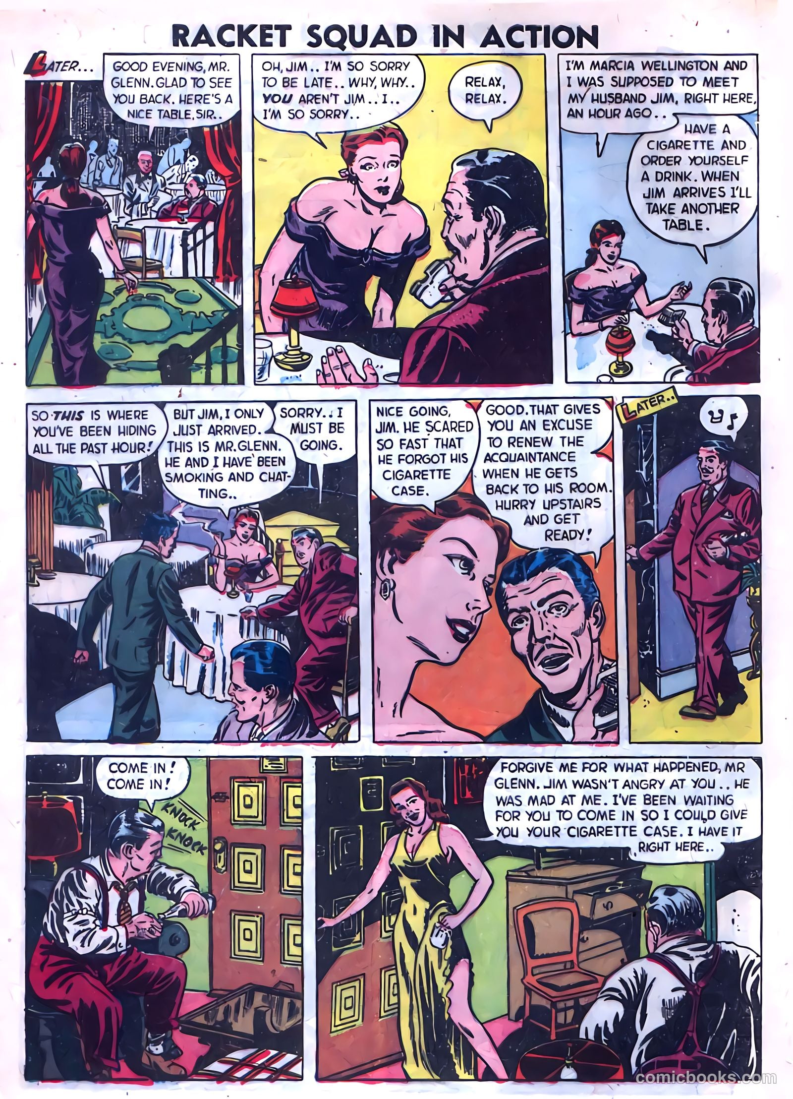 Racket Squad in Action #1 — page 4 of 36