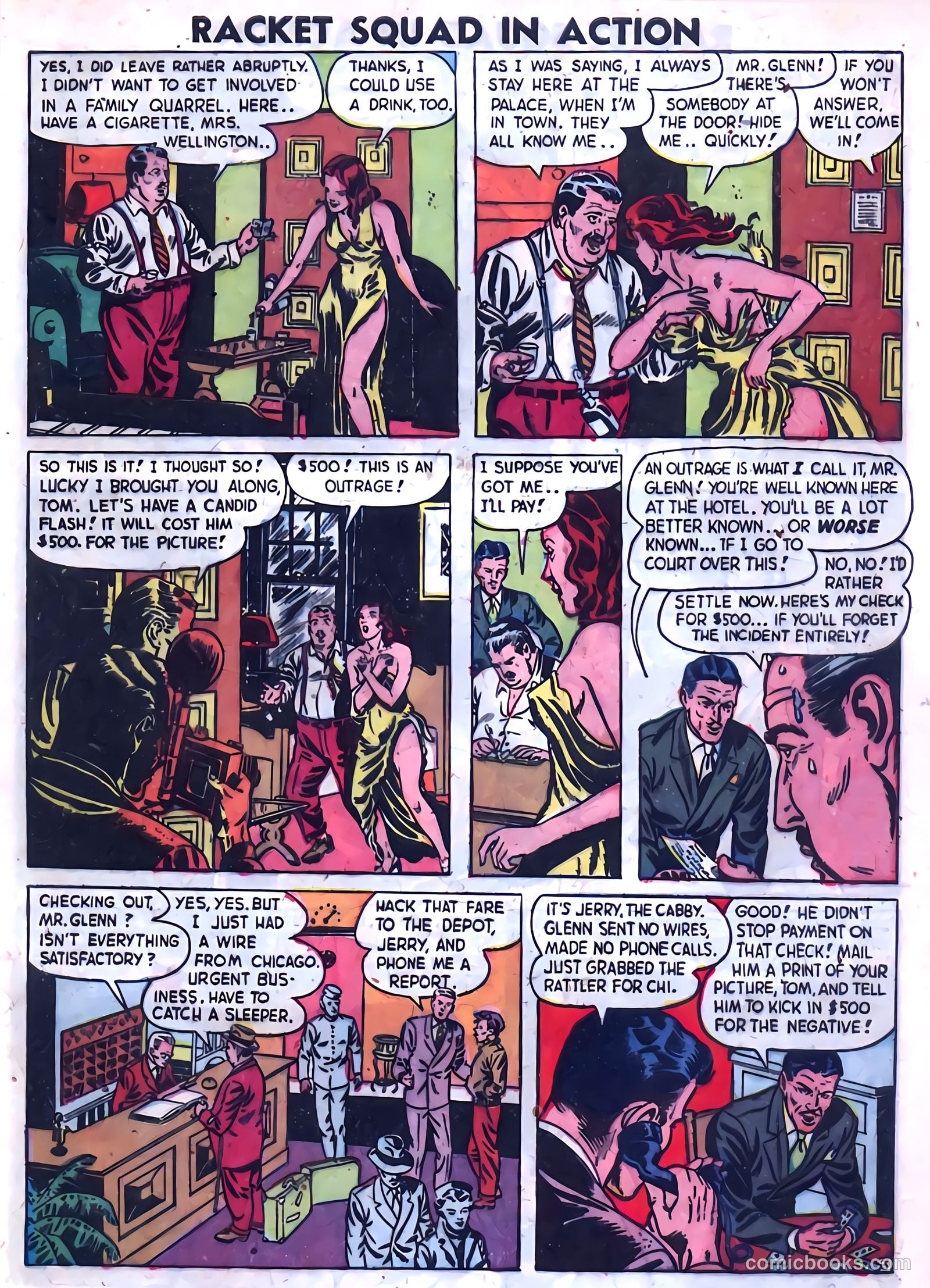 Racket Squad in Action #1 — page 5 of 36
