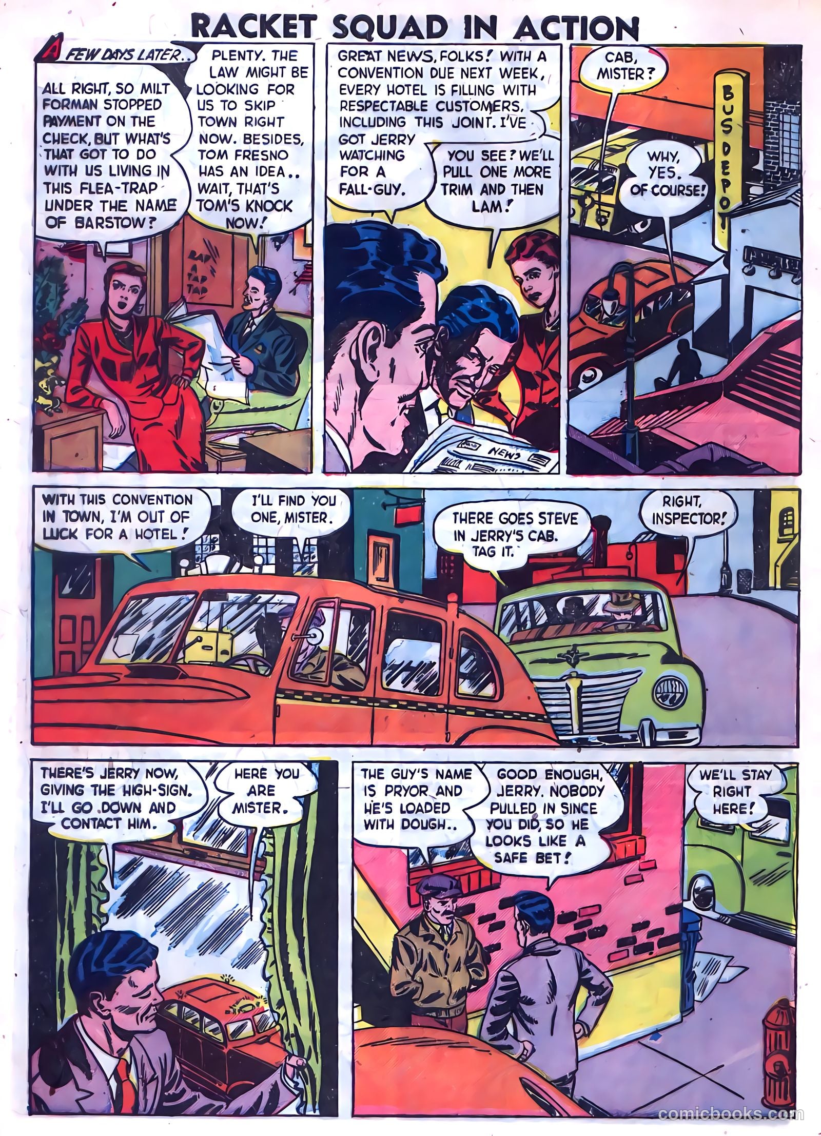 Racket Squad in Action #1 — page 8 of 36