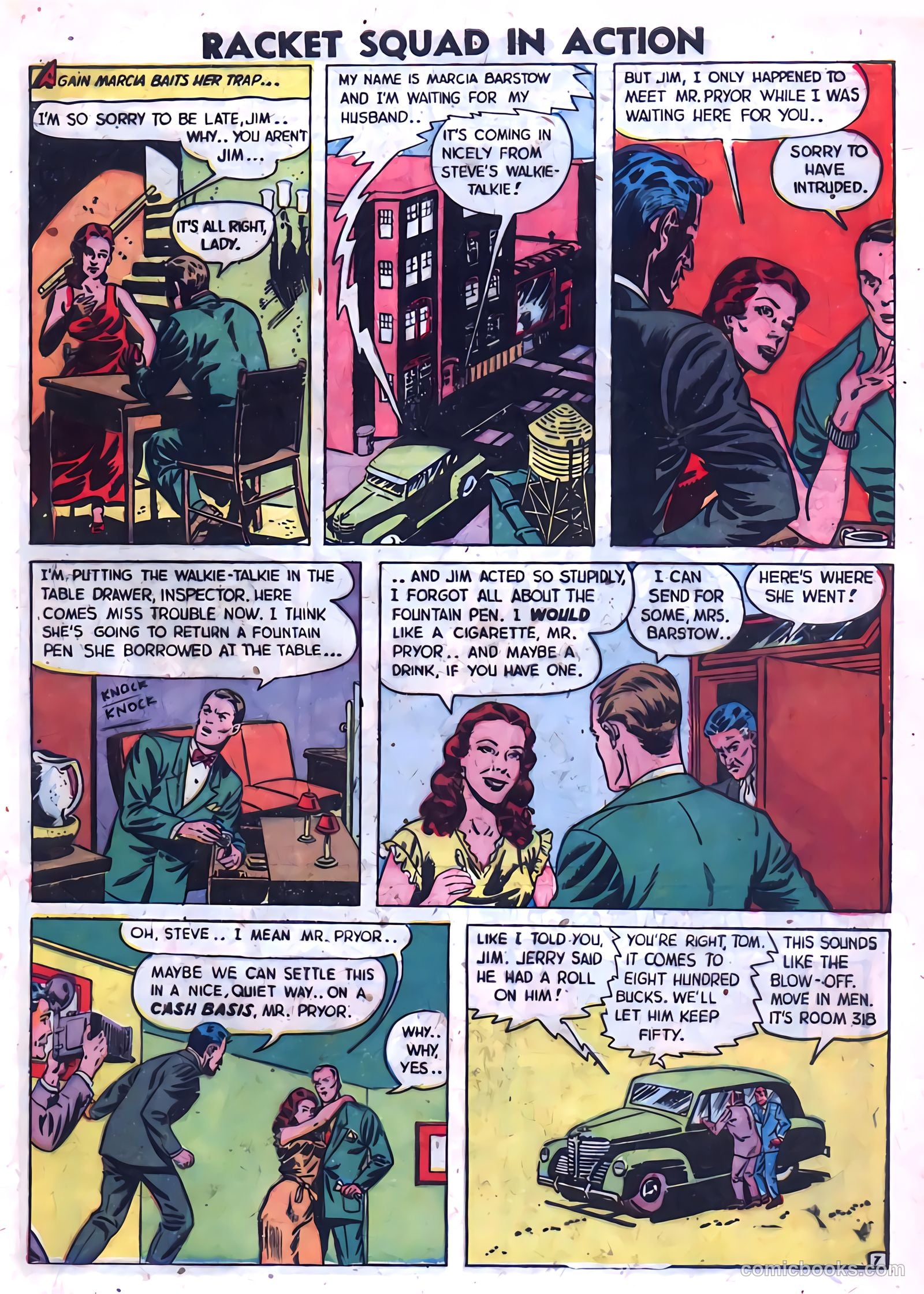 Racket Squad in Action #1 — page 9 of 36