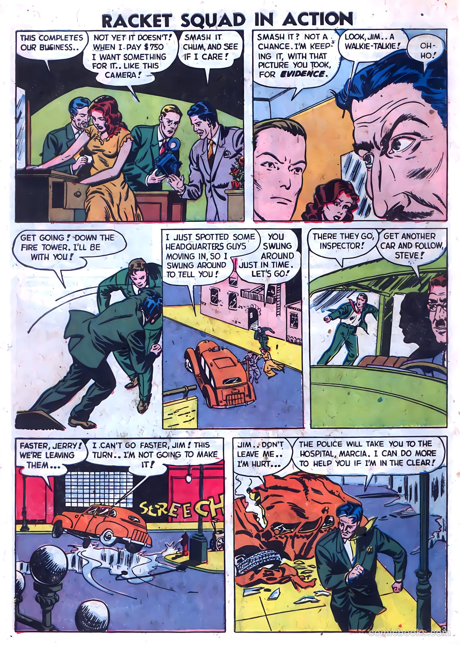 Racket Squad in Action #1 — page 10 of 36