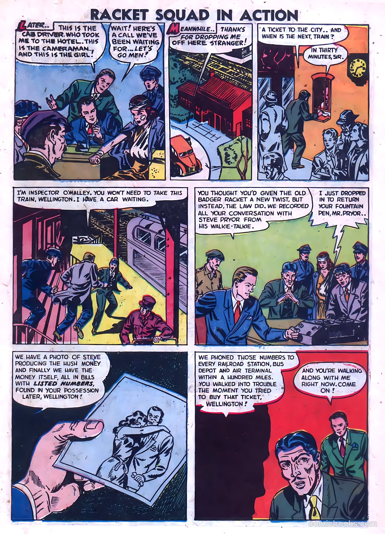 Racket Squad in Action #1 — page 11 of 36