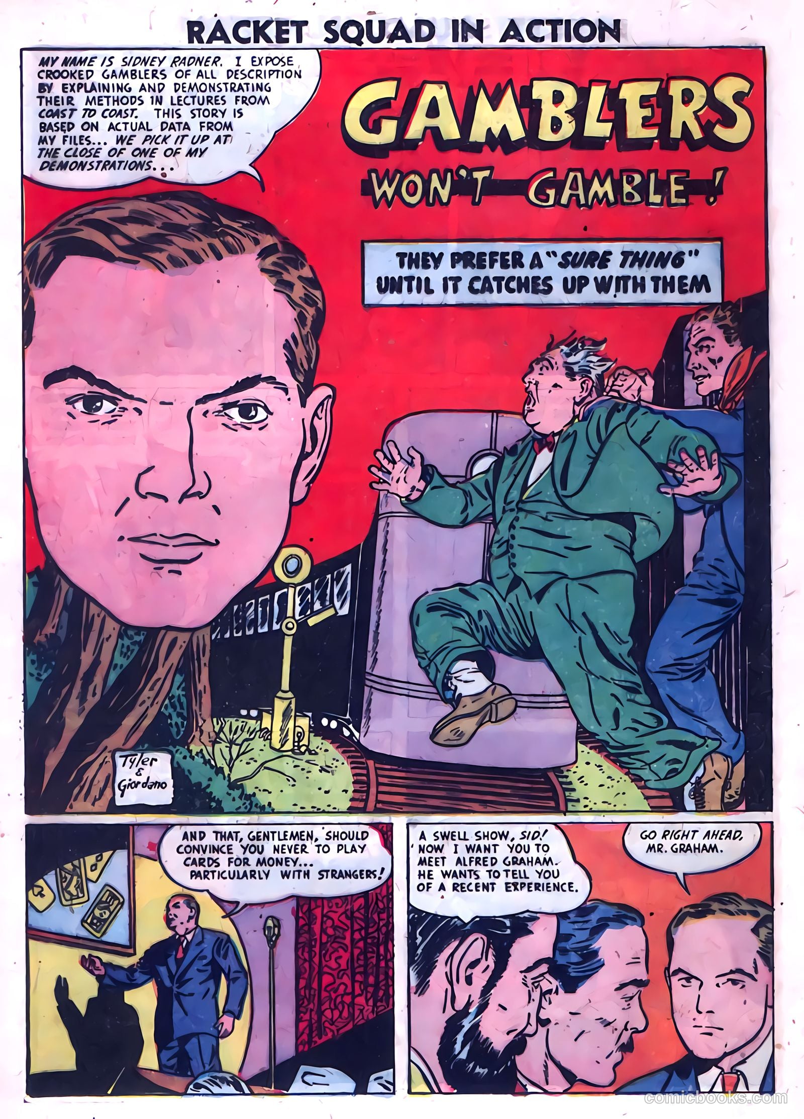 Racket Squad in Action #1 — page 12 of 36