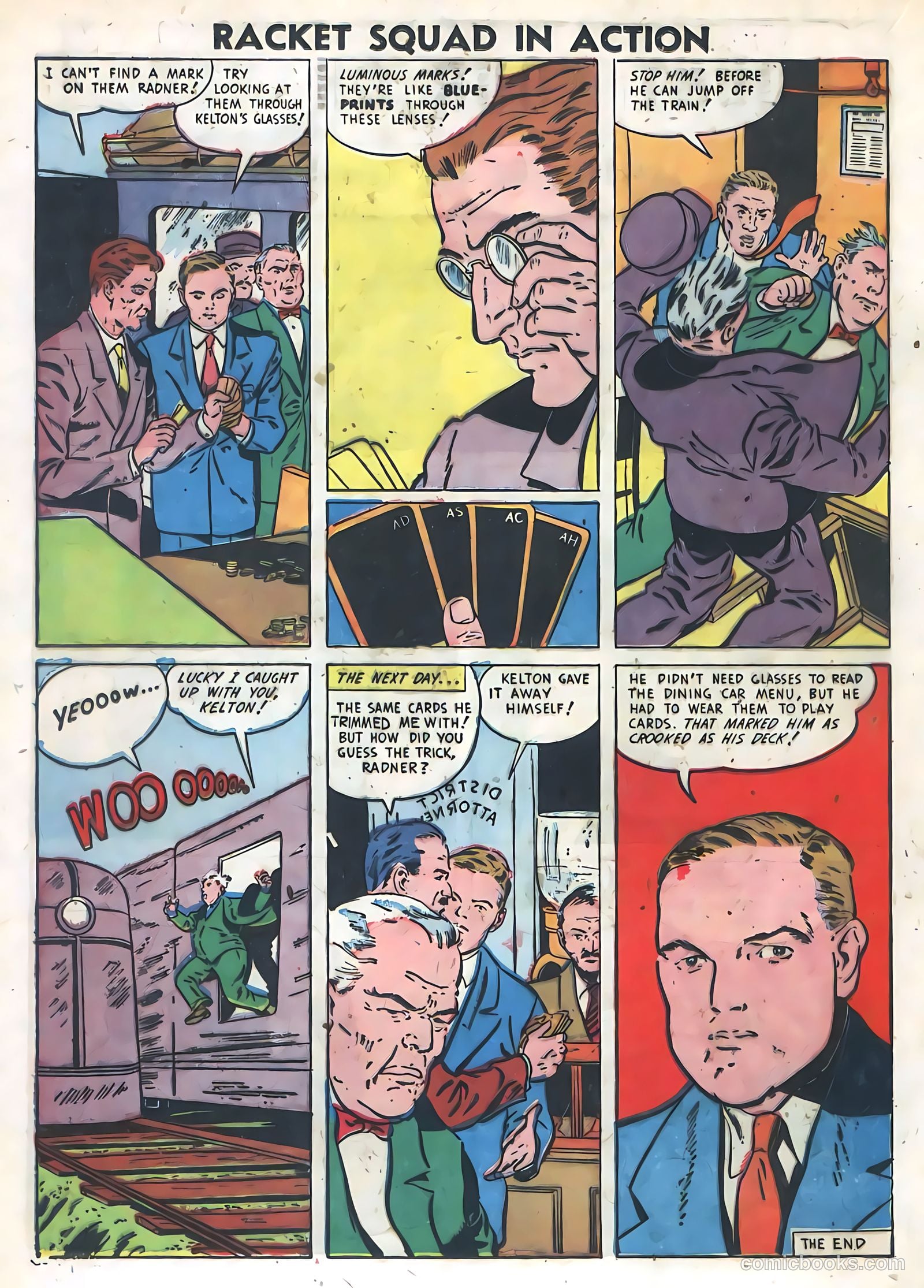 Racket Squad in Action #1 — page 16 of 36