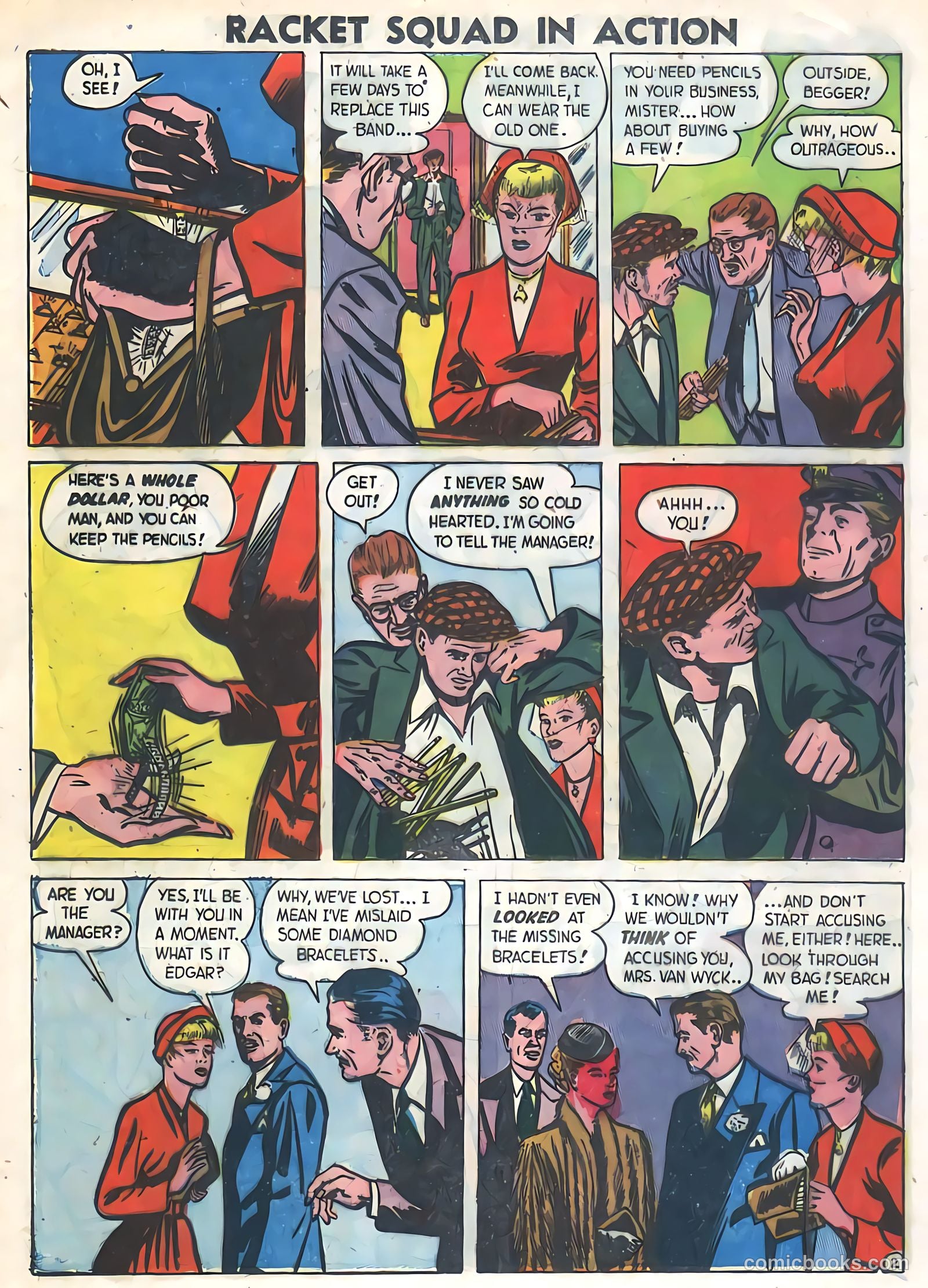 Racket Squad in Action #1 — page 20 of 36