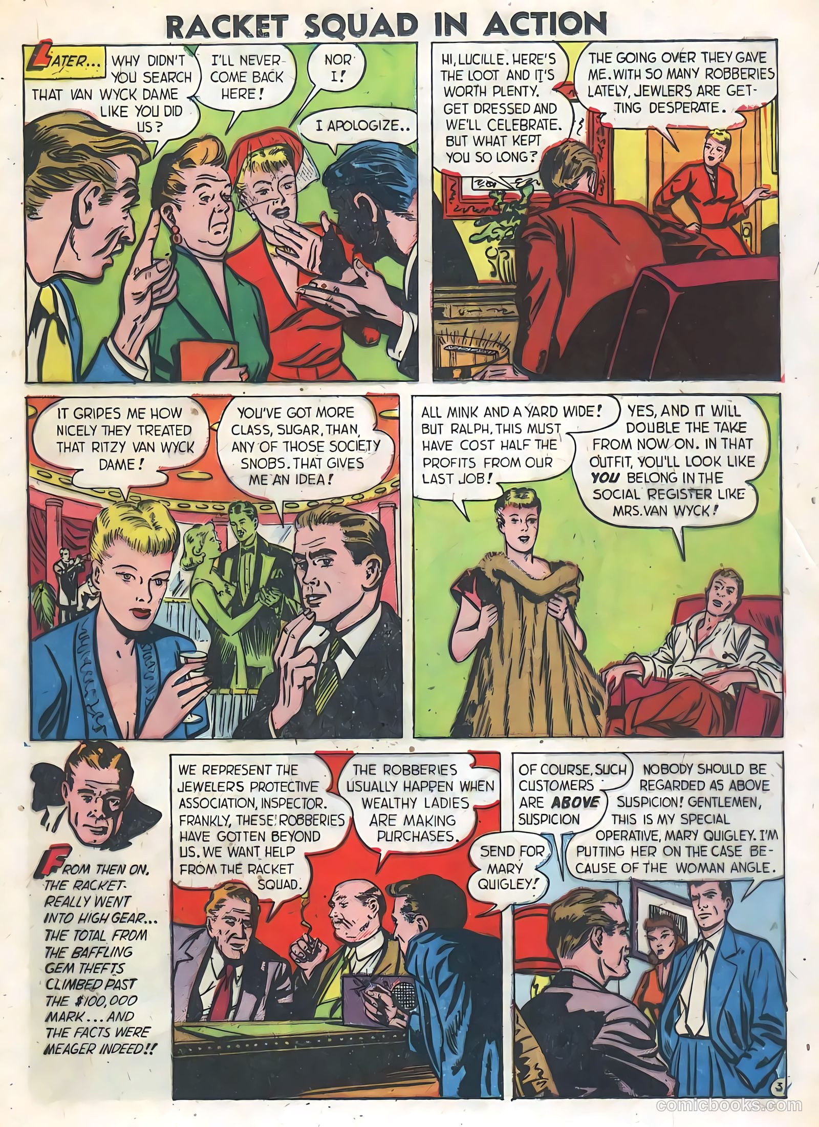 Racket Squad in Action #1 — page 21 of 36