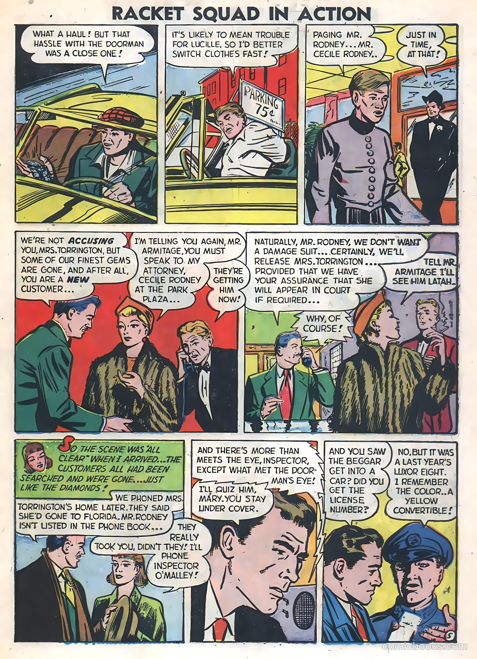Racket Squad in Action #1 — page 23 of 36