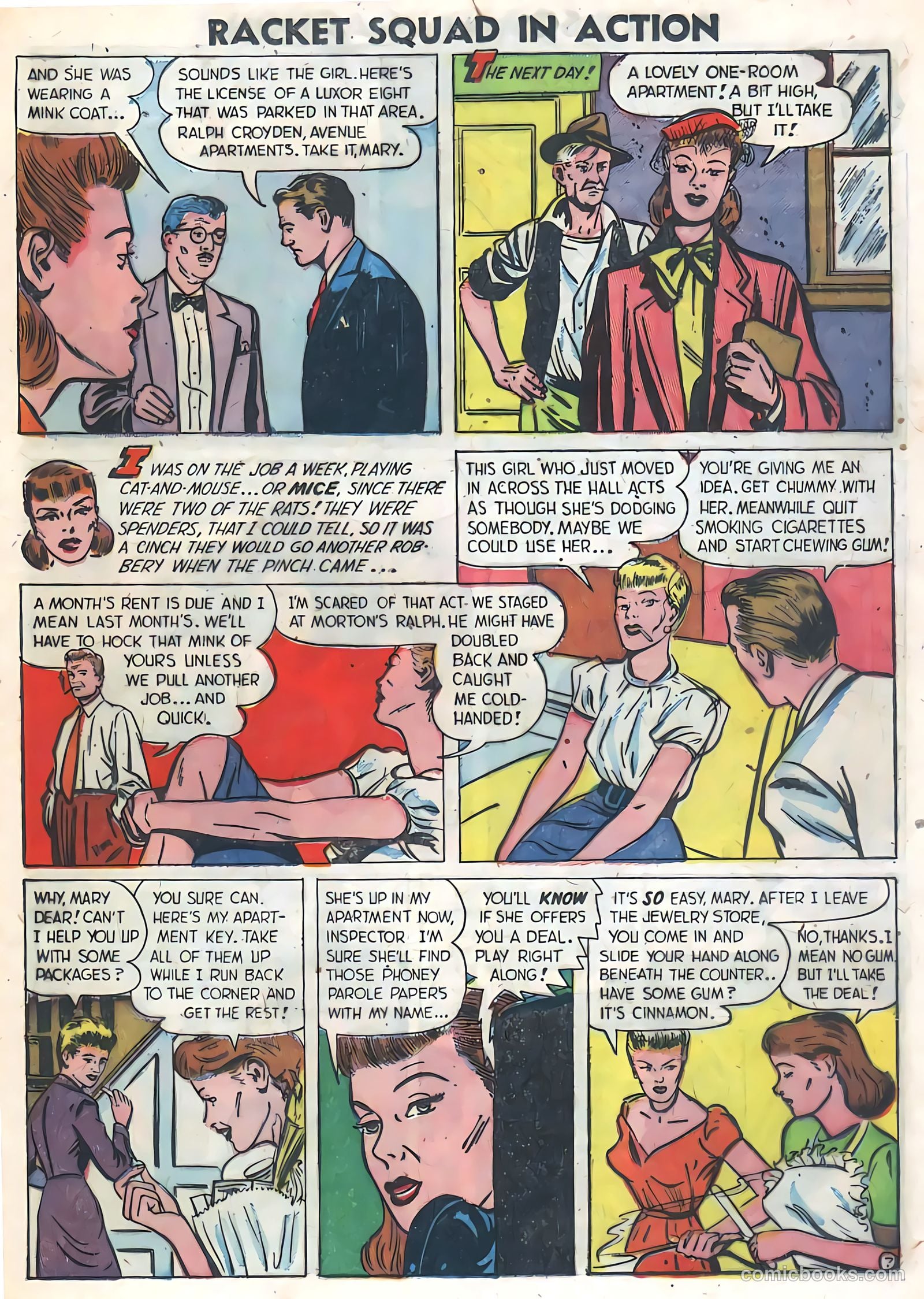Racket Squad in Action #1 — page 25 of 36