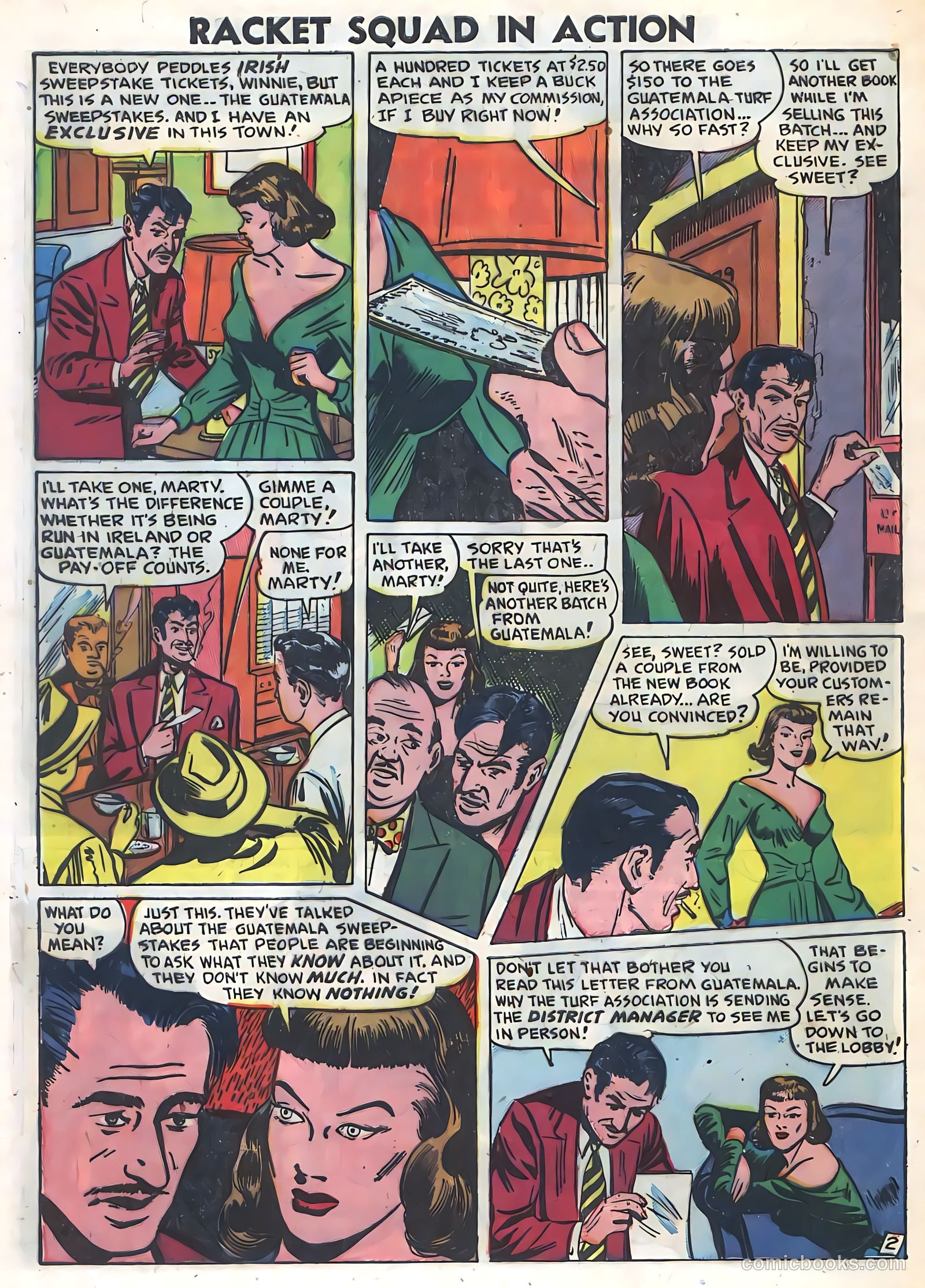 Racket Squad in Action #1 — page 28 of 36