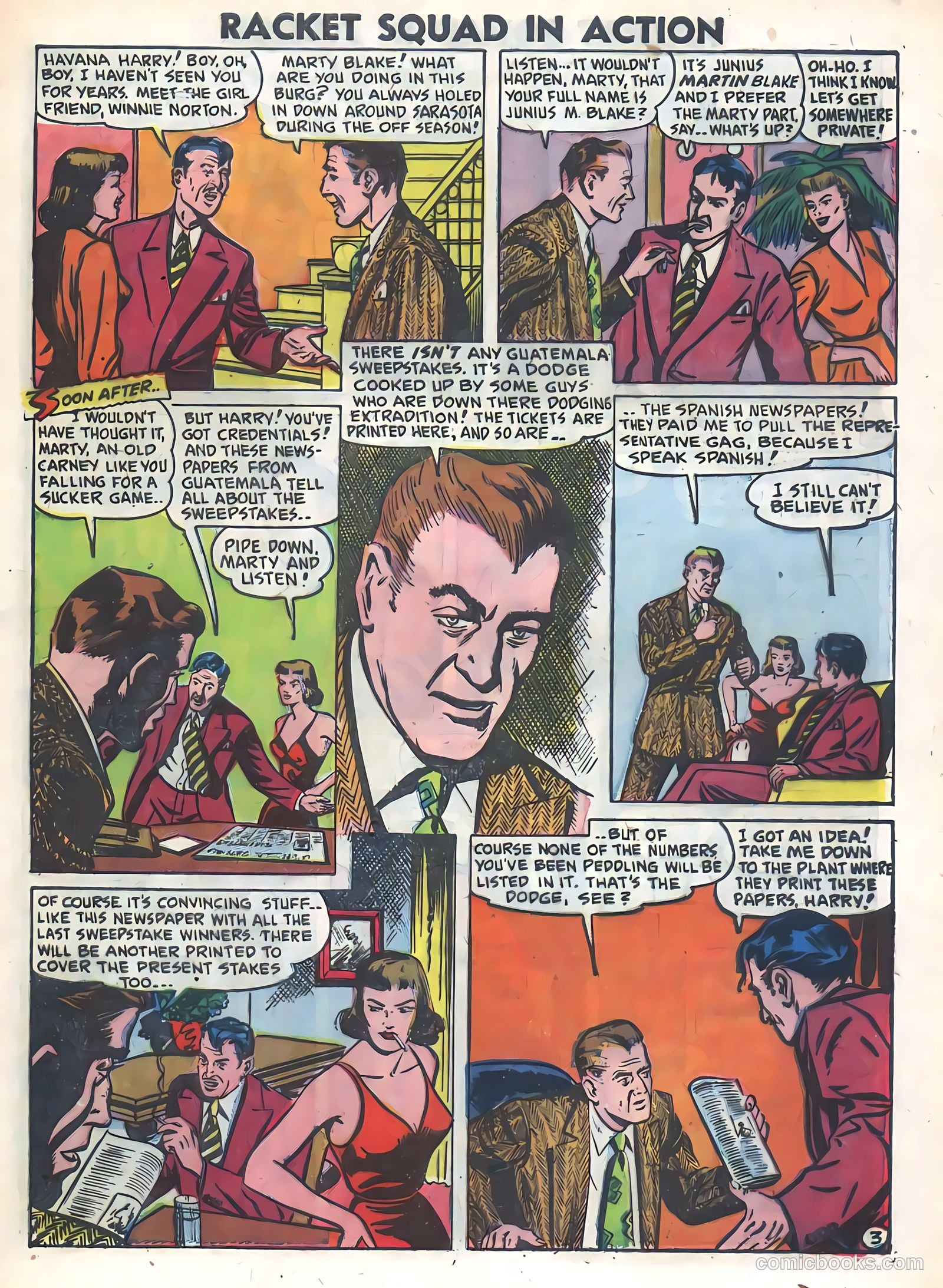 Racket Squad in Action #1 — page 29 of 36