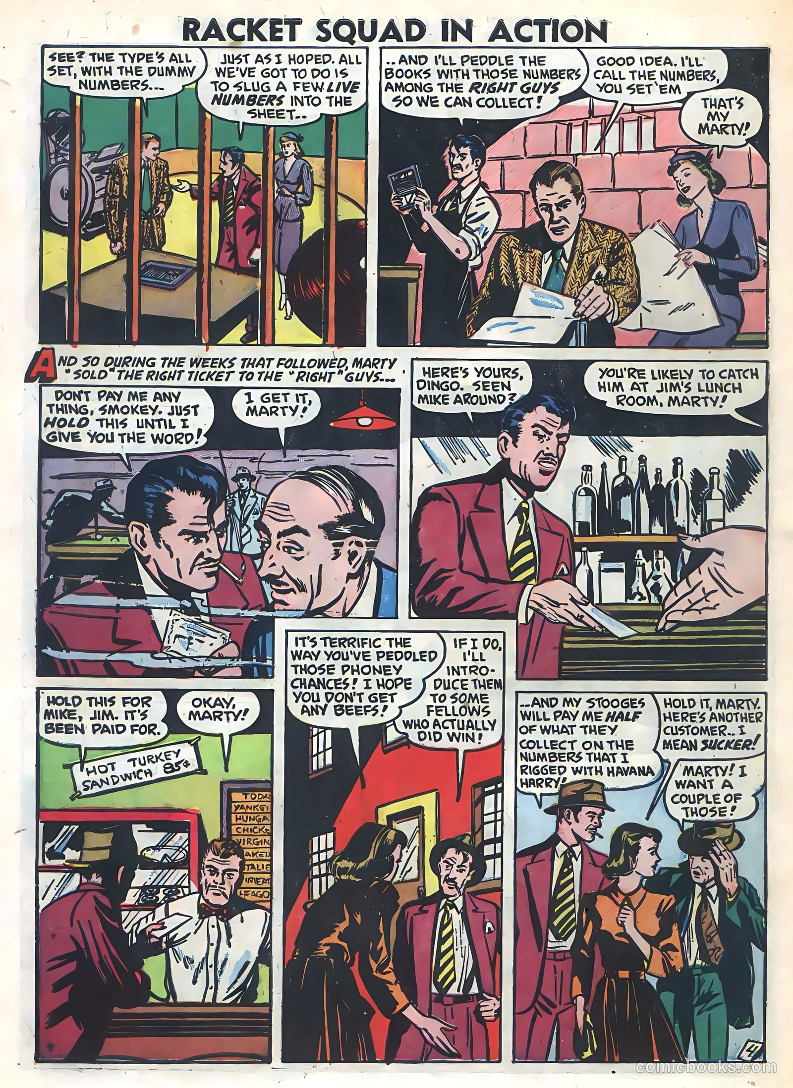Racket Squad in Action #1 — page 30 of 36