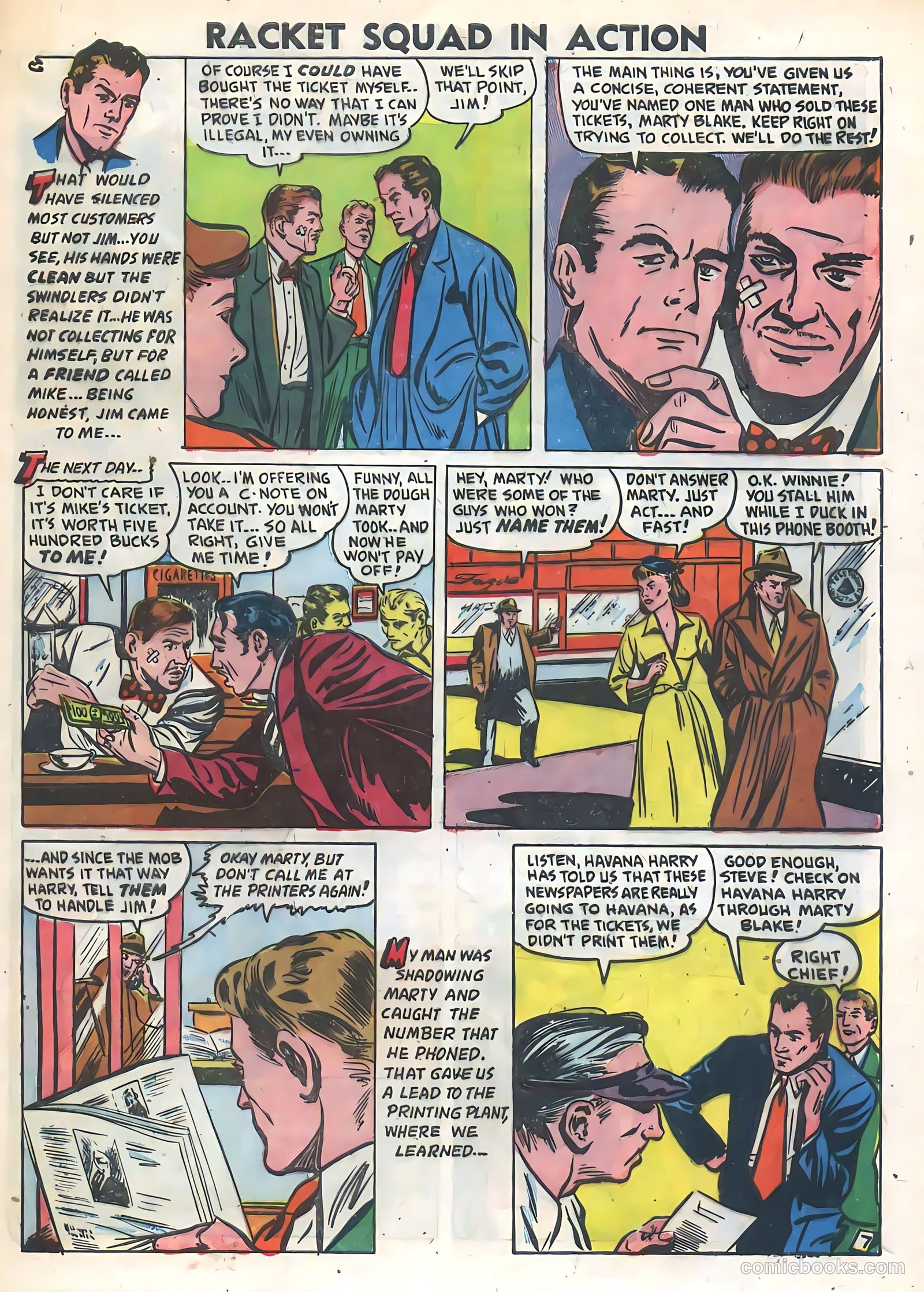 Racket Squad in Action #1 — page 33 of 36