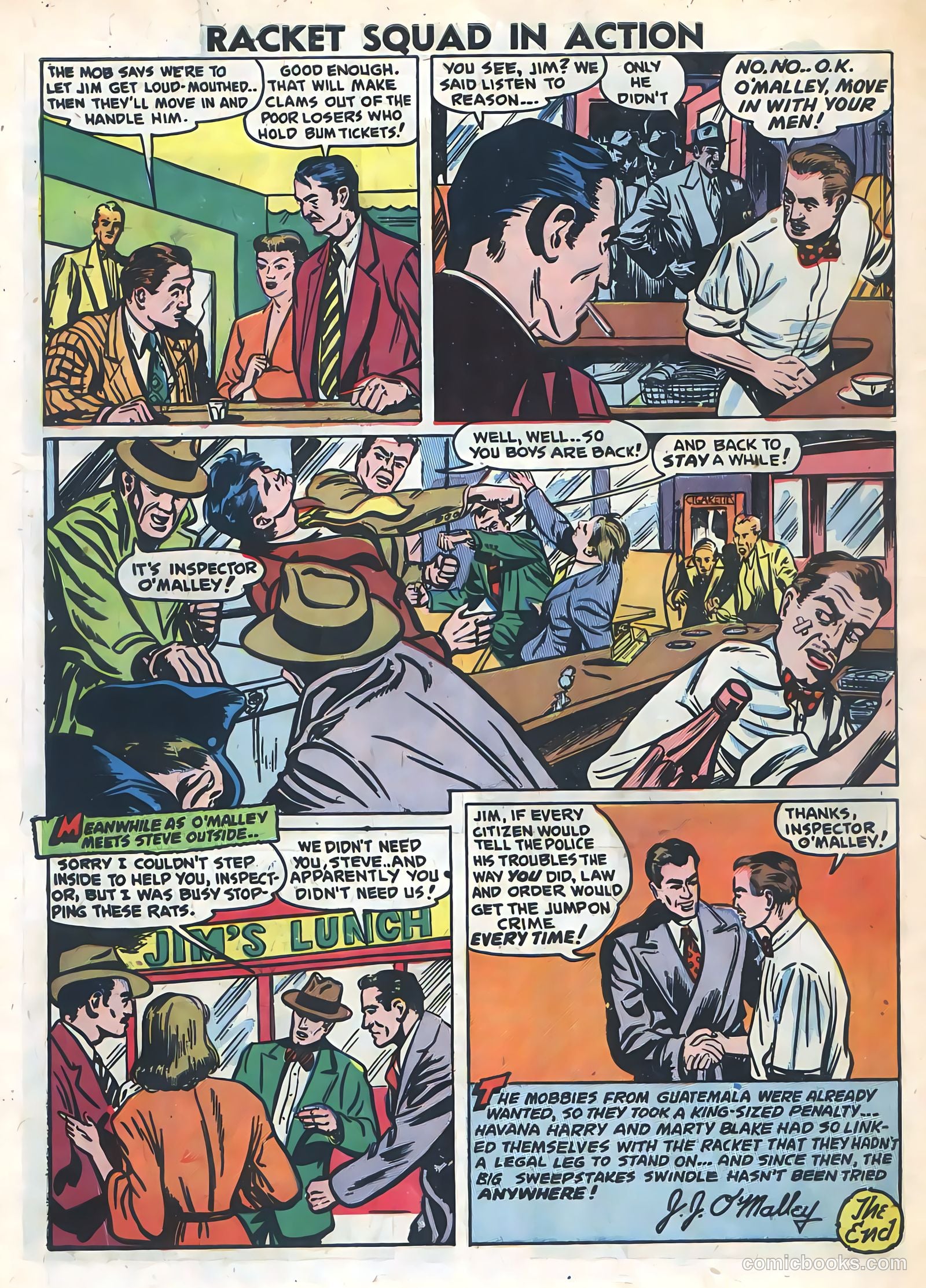 Racket Squad in Action #1 — page 34 of 36