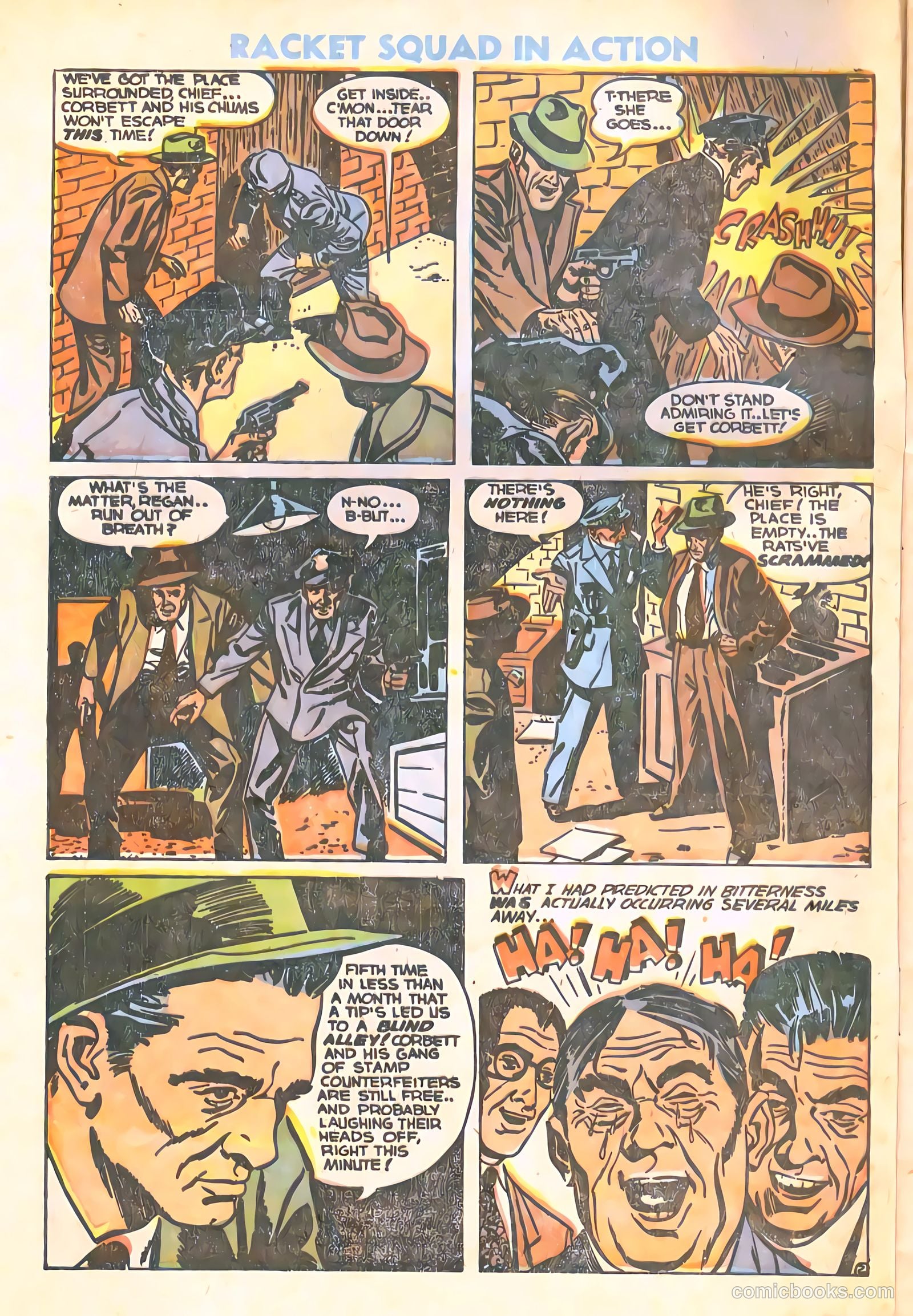 Racket Squad in Action #10 — page 4 of 36