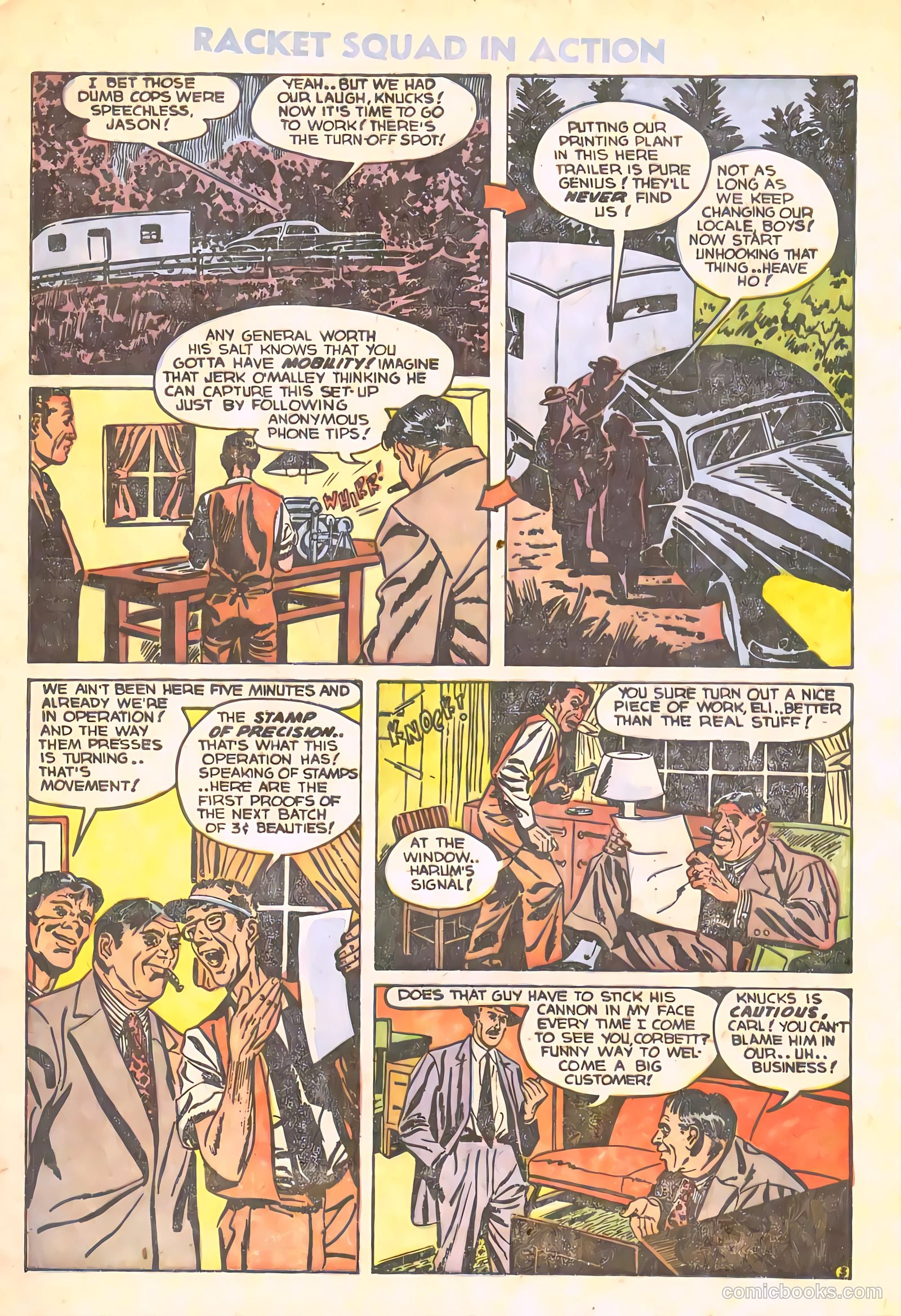 Racket Squad in Action #10 — page 5 of 36