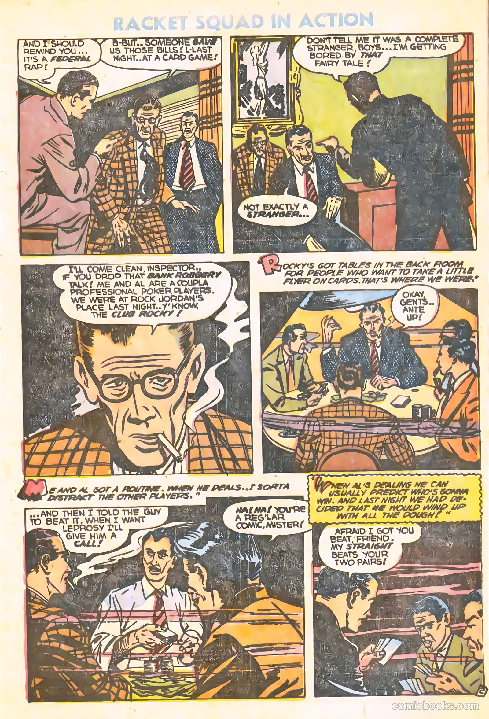 Racket Squad in Action #10 — page 12 of 36