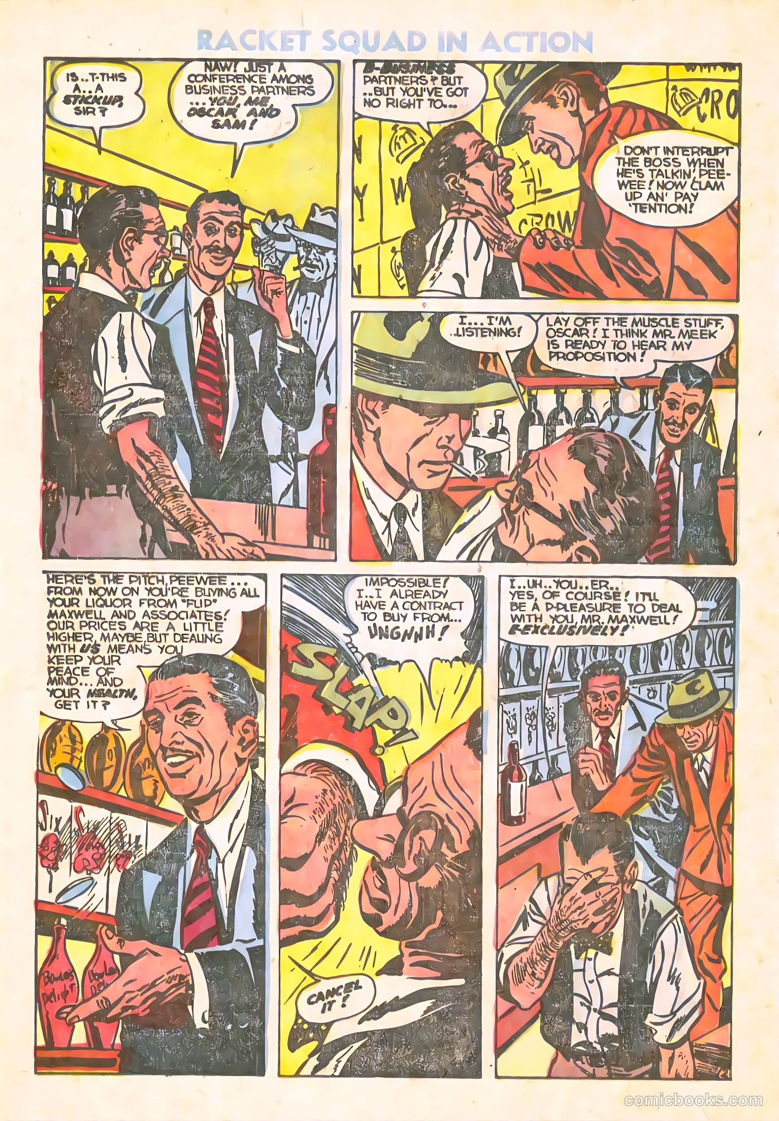Racket Squad in Action #10 — page 20 of 36