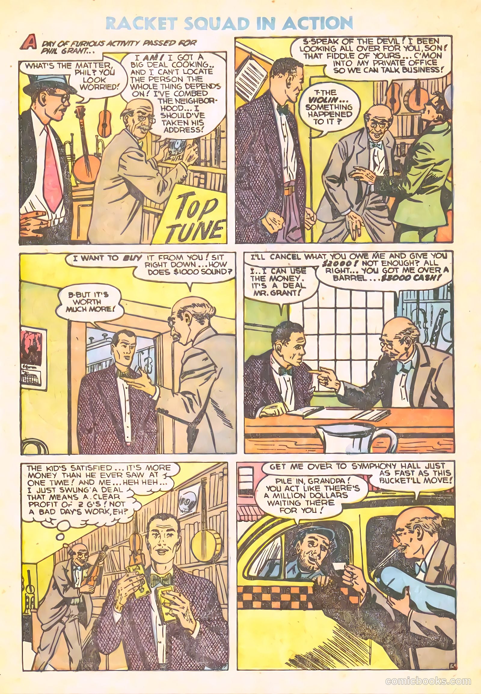 Racket Squad in Action #10 — page 32 of 36