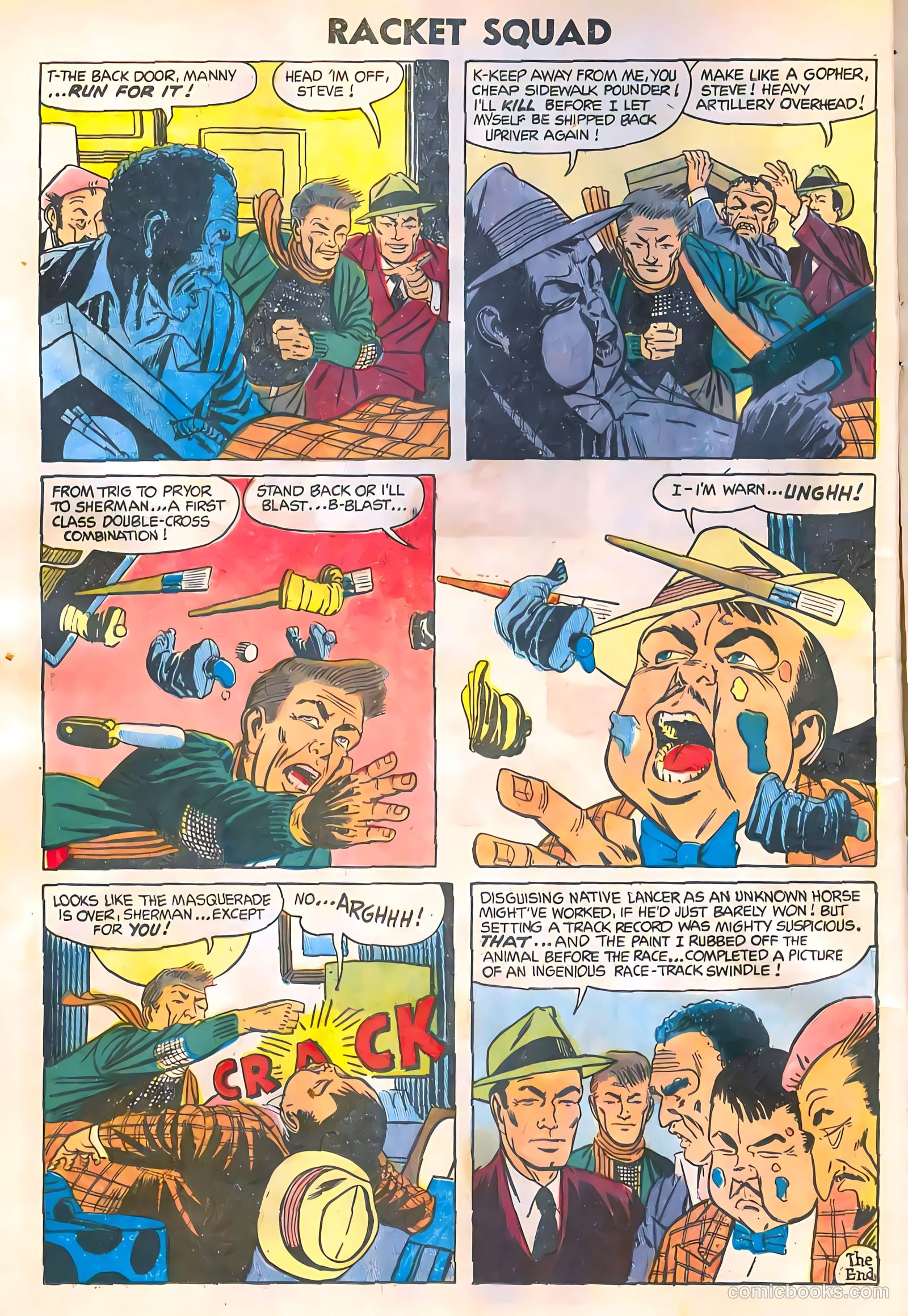 Racket Squad in Action #11 — page 16 of 36