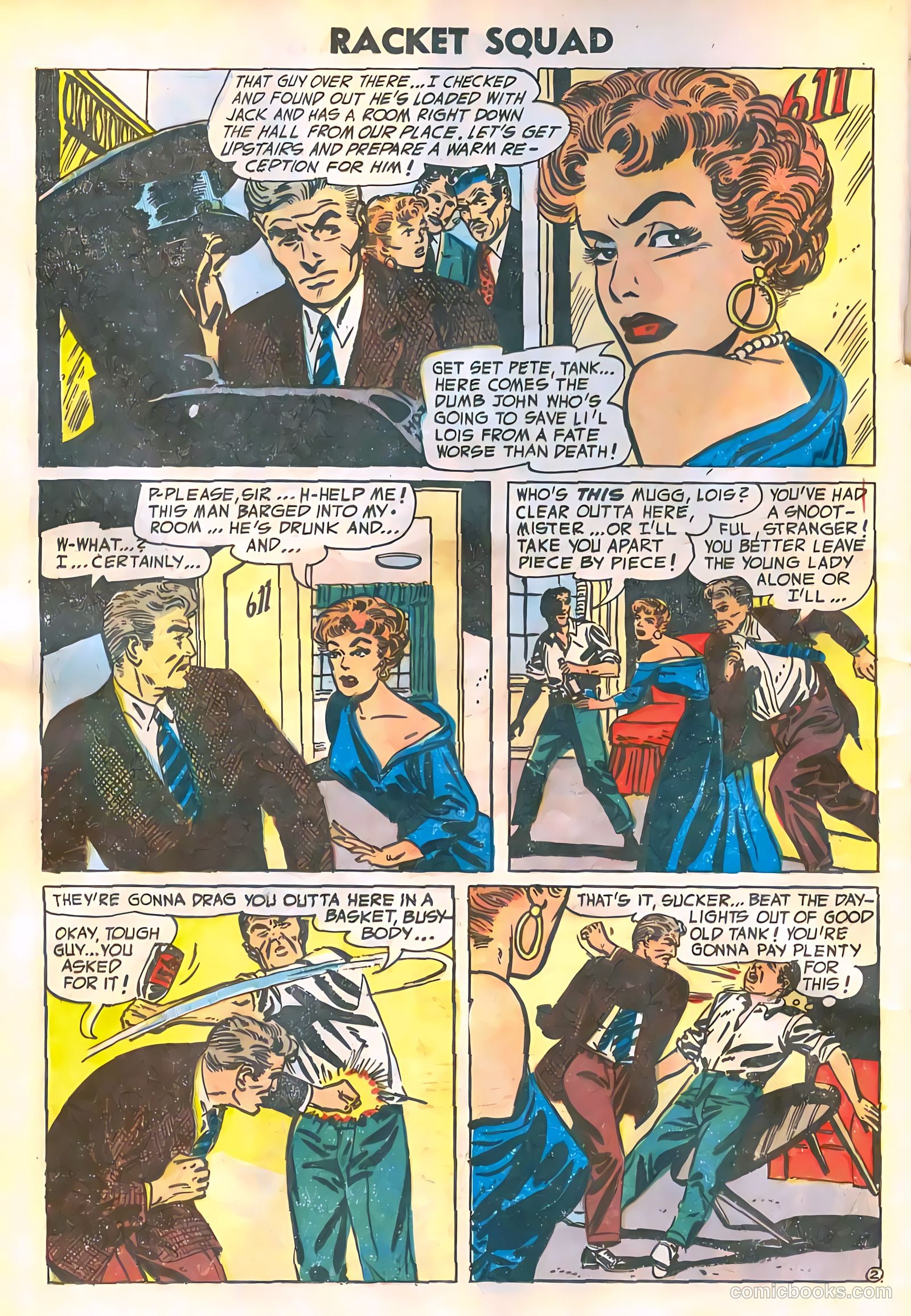 Racket Squad in Action #11 — page 20 of 36