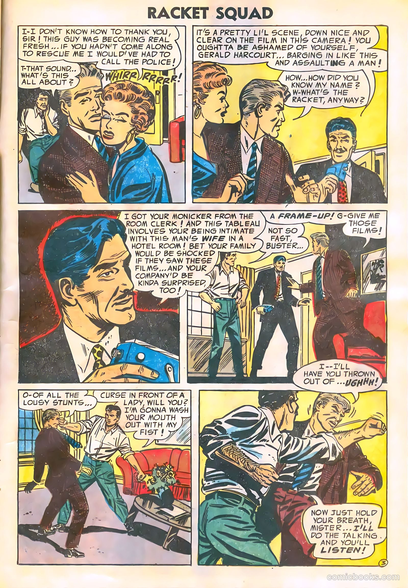 Racket Squad in Action #11 — page 21 of 36