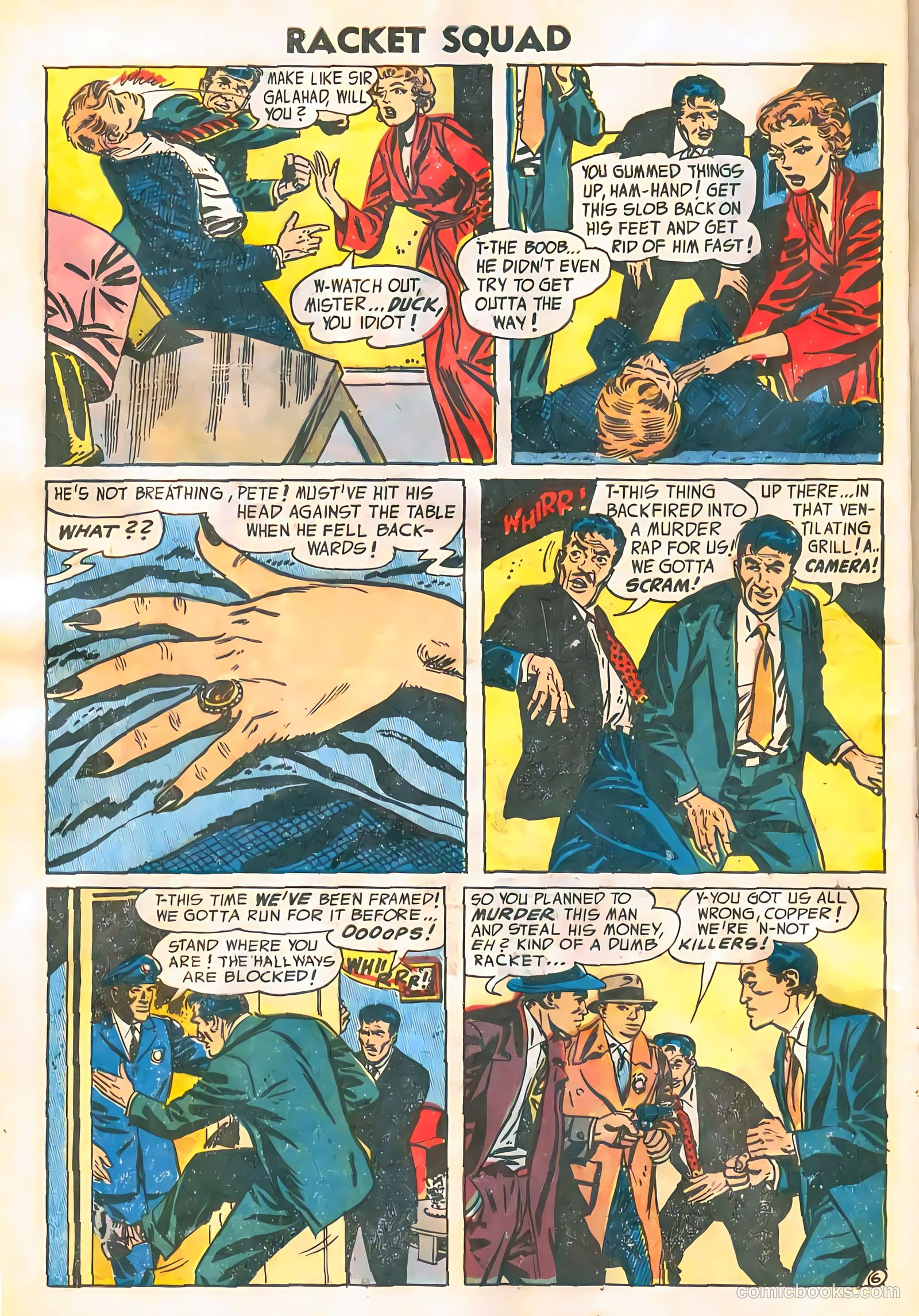 Racket Squad in Action #11 — page 24 of 36