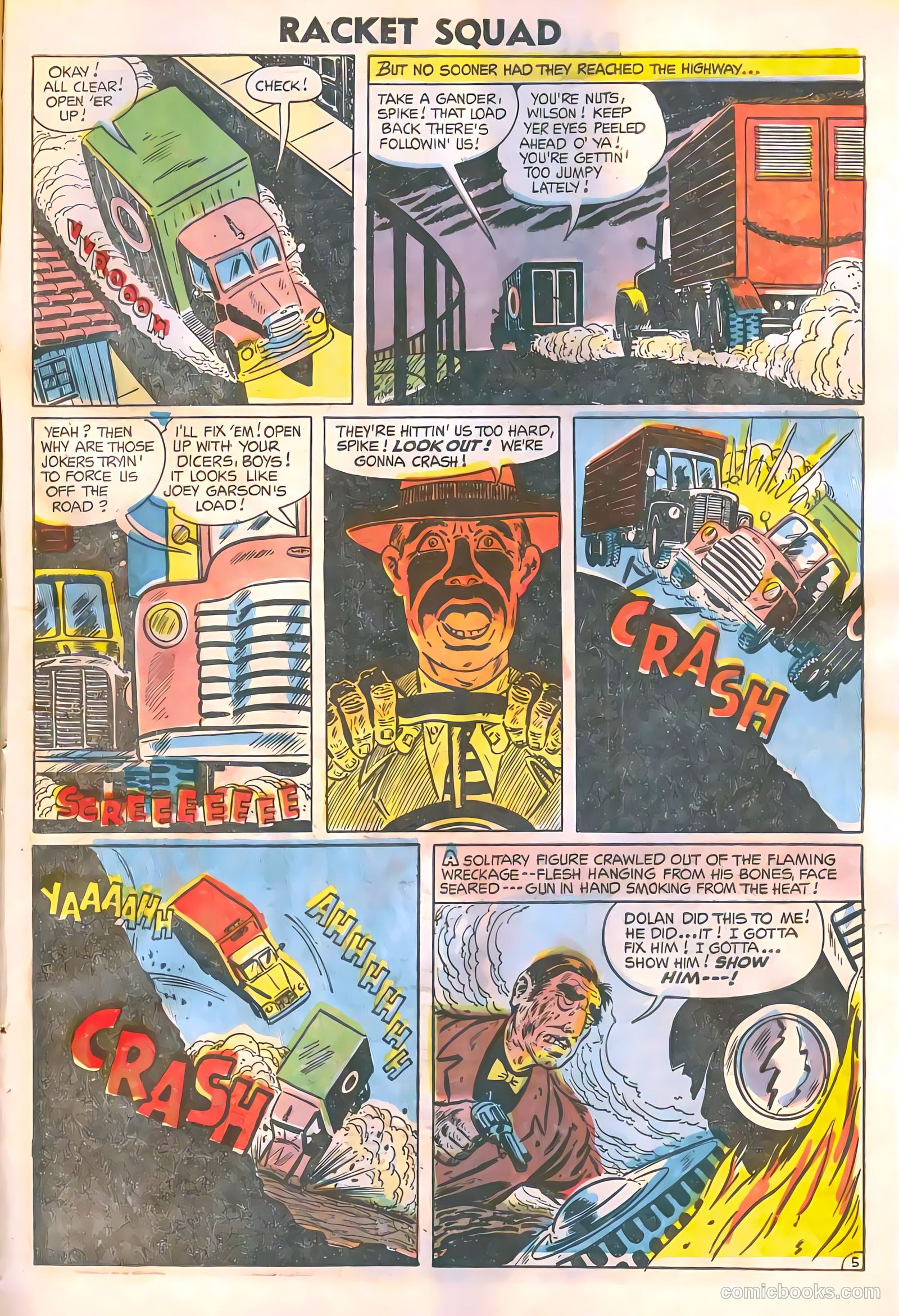 Racket Squad in Action #11 — page 31 of 36