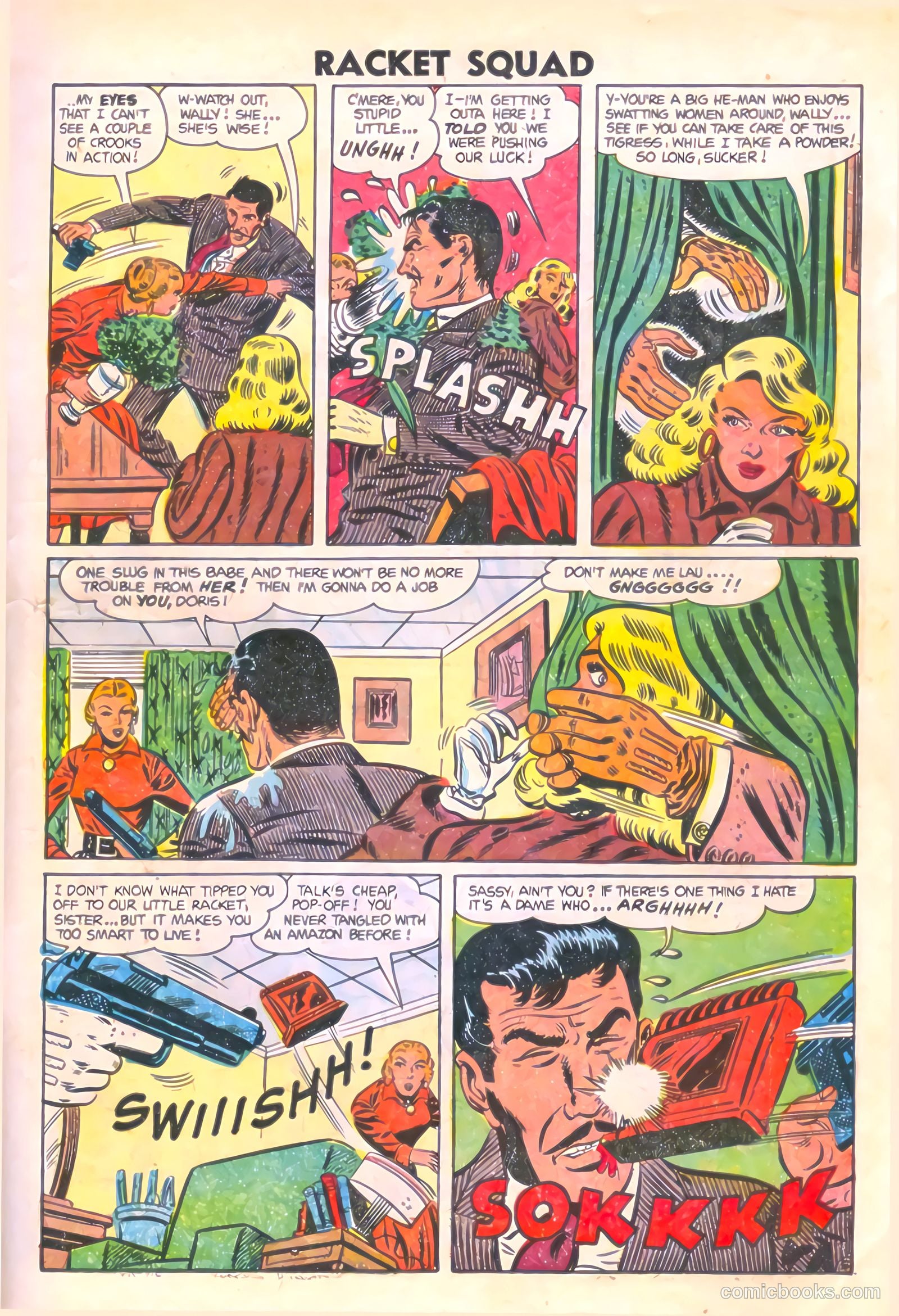 Racket Squad in Action #12 — page 7 of 36