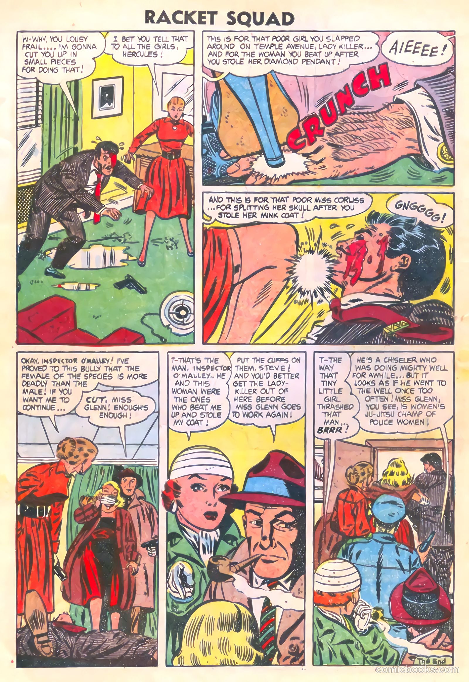 Racket Squad in Action #12 — page 8 of 36