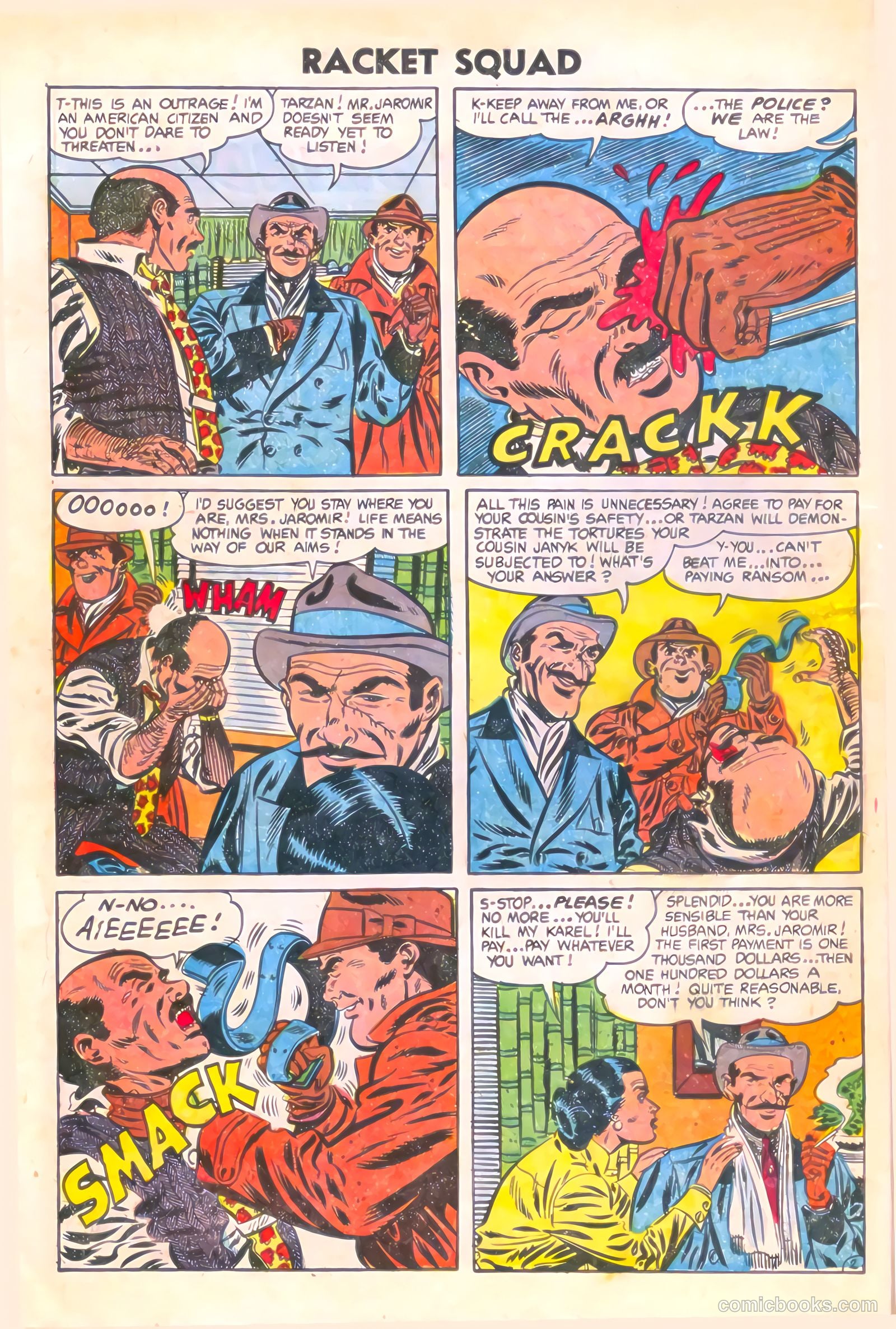 Racket Squad in Action #12 — page 10 of 36