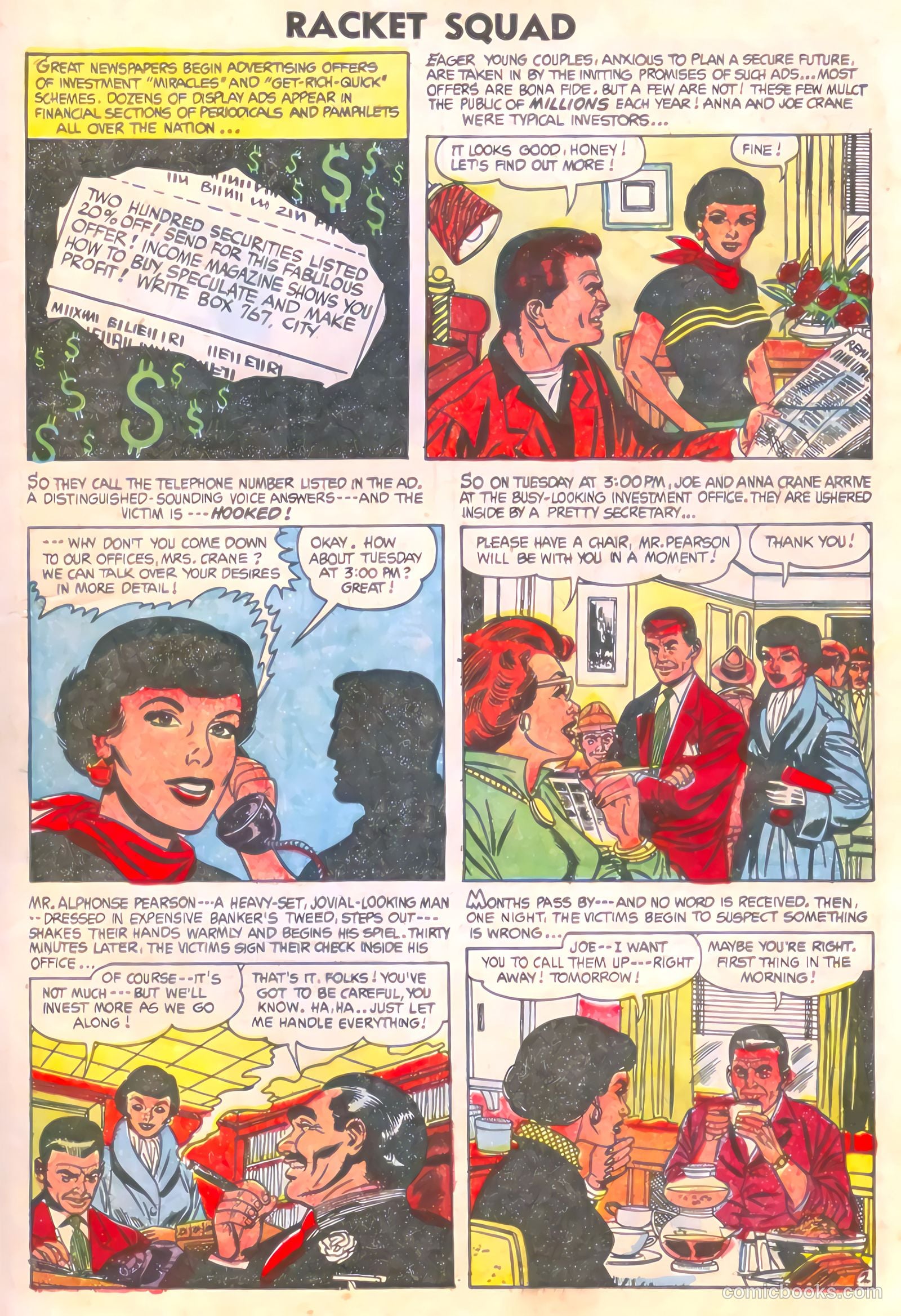 Racket Squad in Action #12 — page 21 of 36
