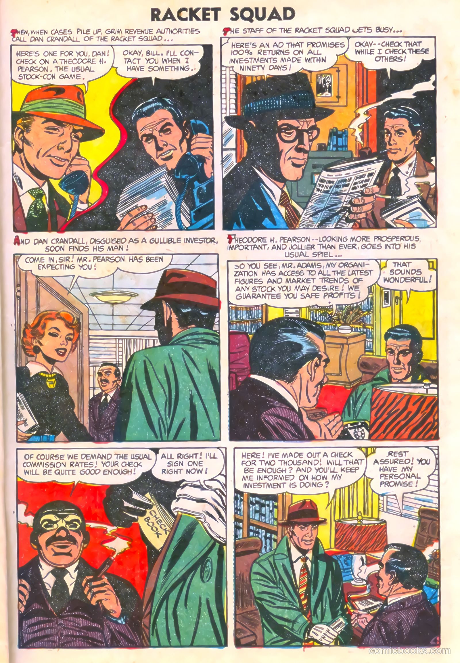 Racket Squad in Action #12 — page 23 of 36