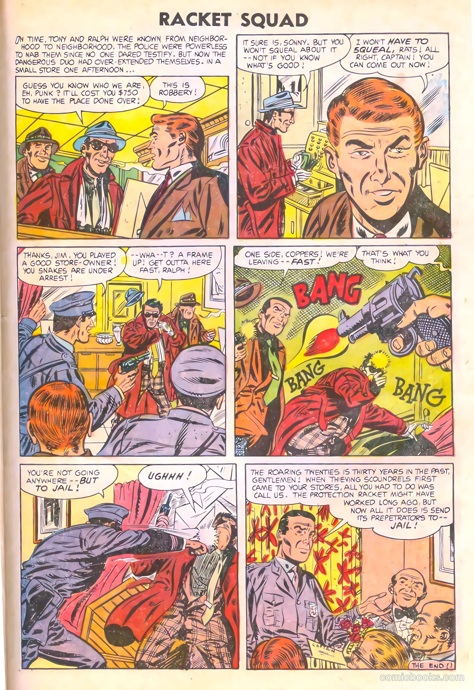 Racket Squad in Action #12 — page 31 of 36