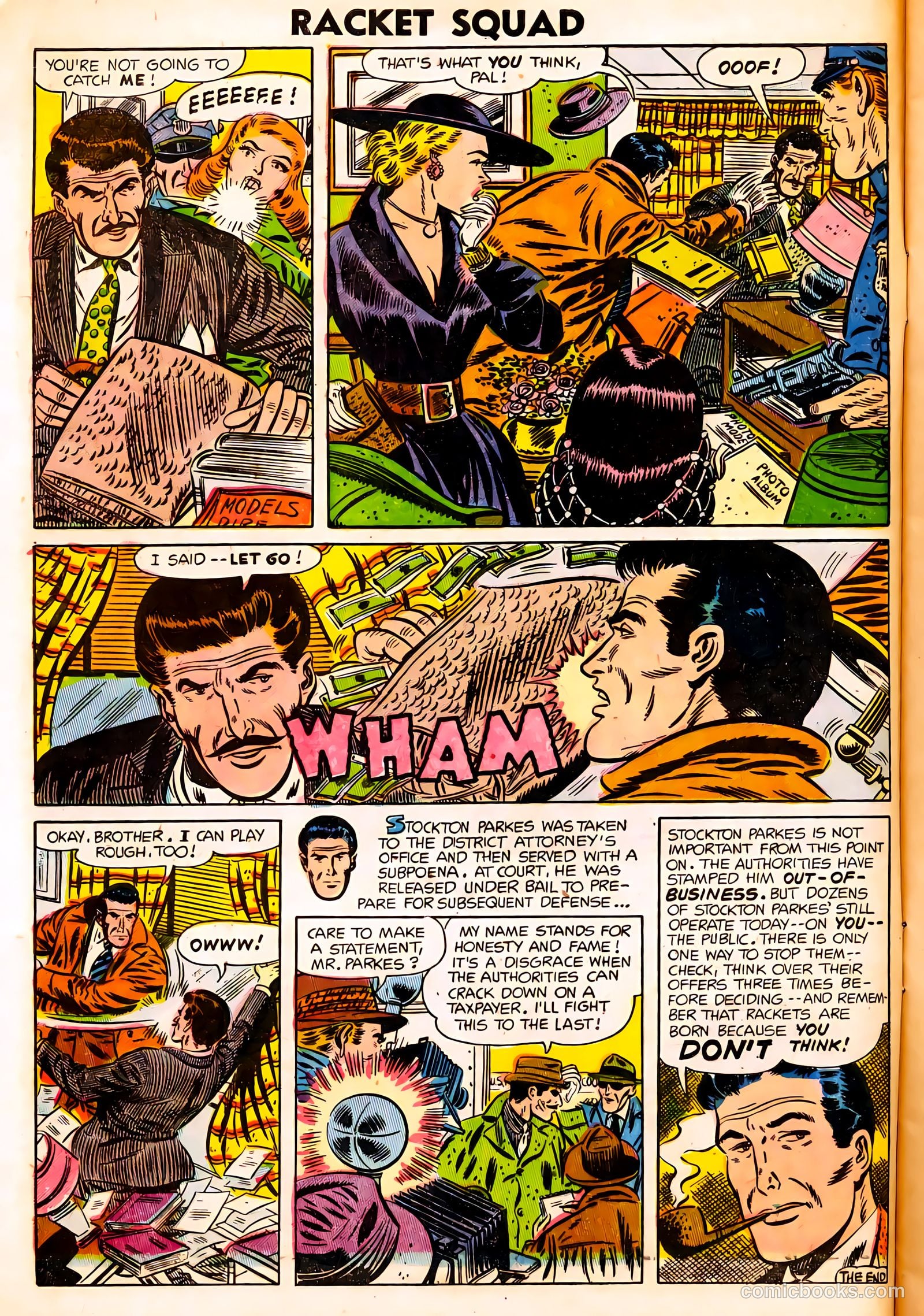 Racket Squad in Action #13 — page 8 of 36
