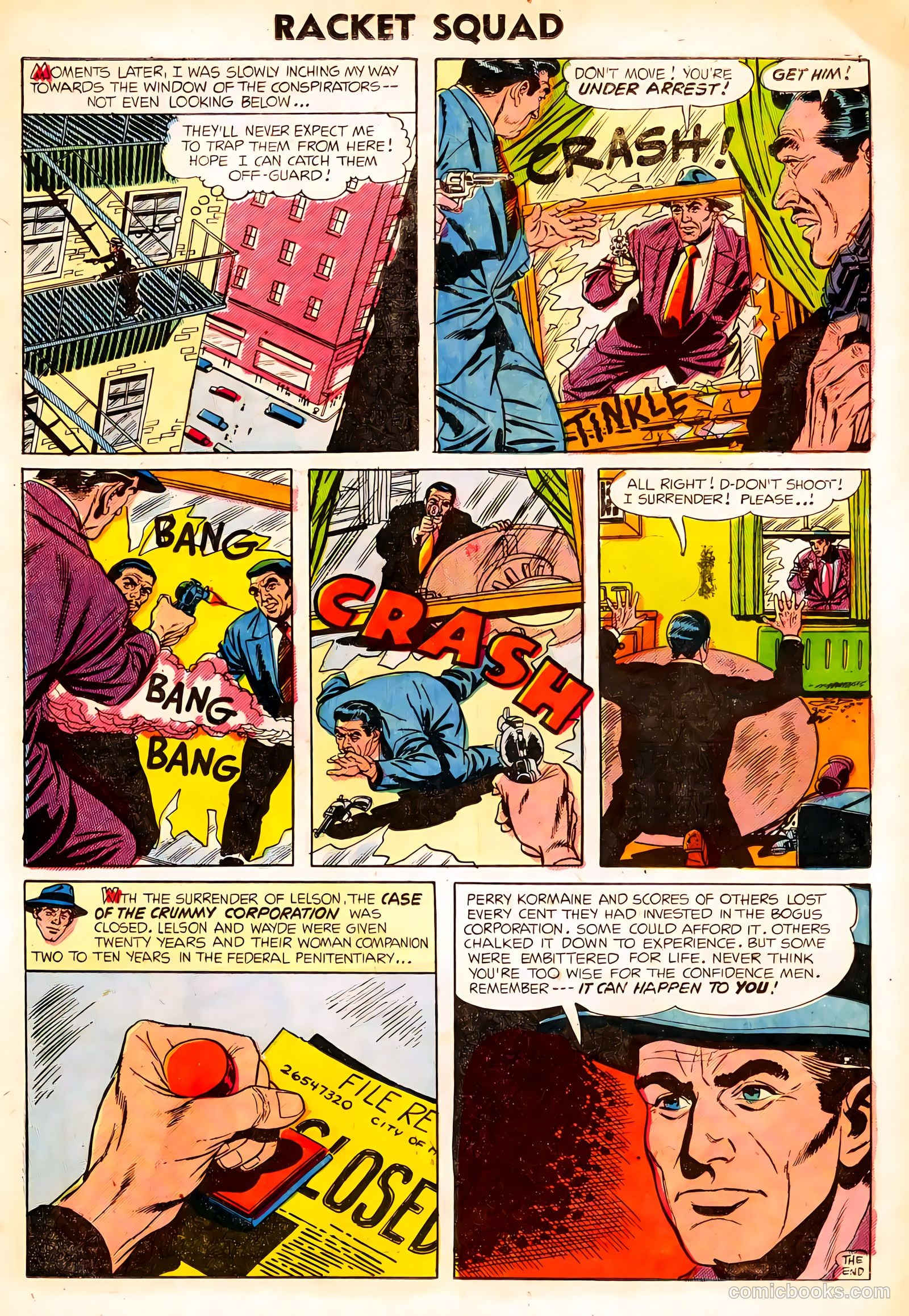 Racket Squad in Action #13 — page 23 of 36