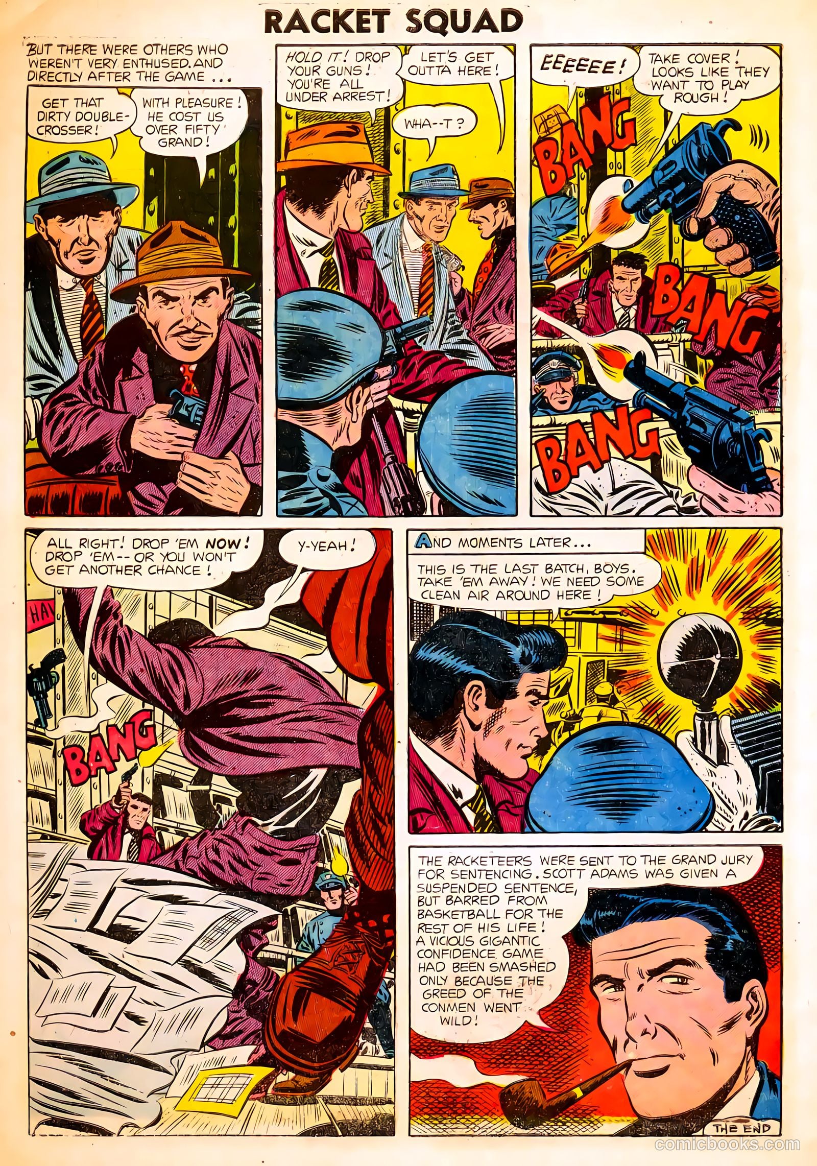 Racket Squad in Action #13 — page 30 of 36