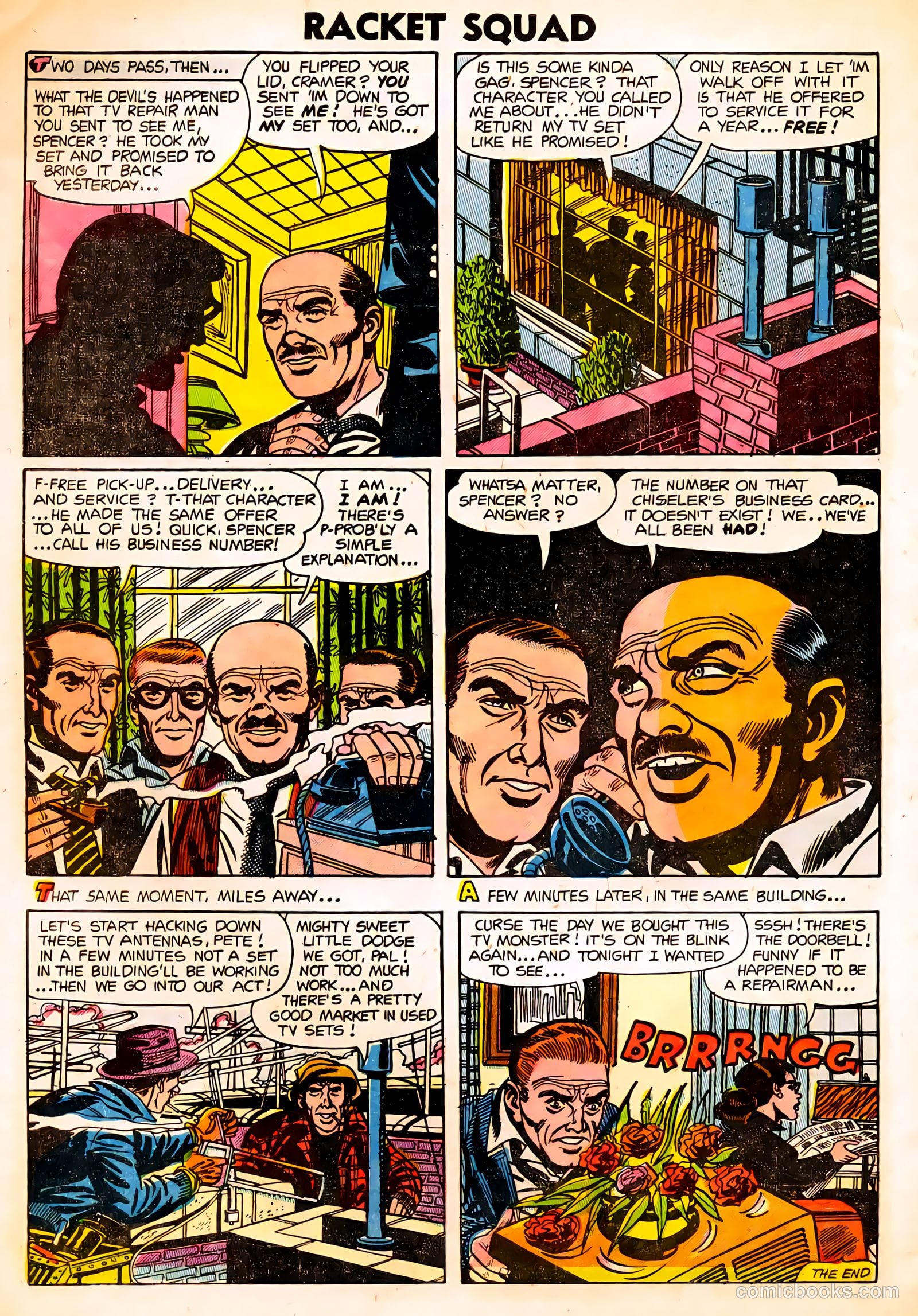 Racket Squad in Action #13 — page 32 of 36