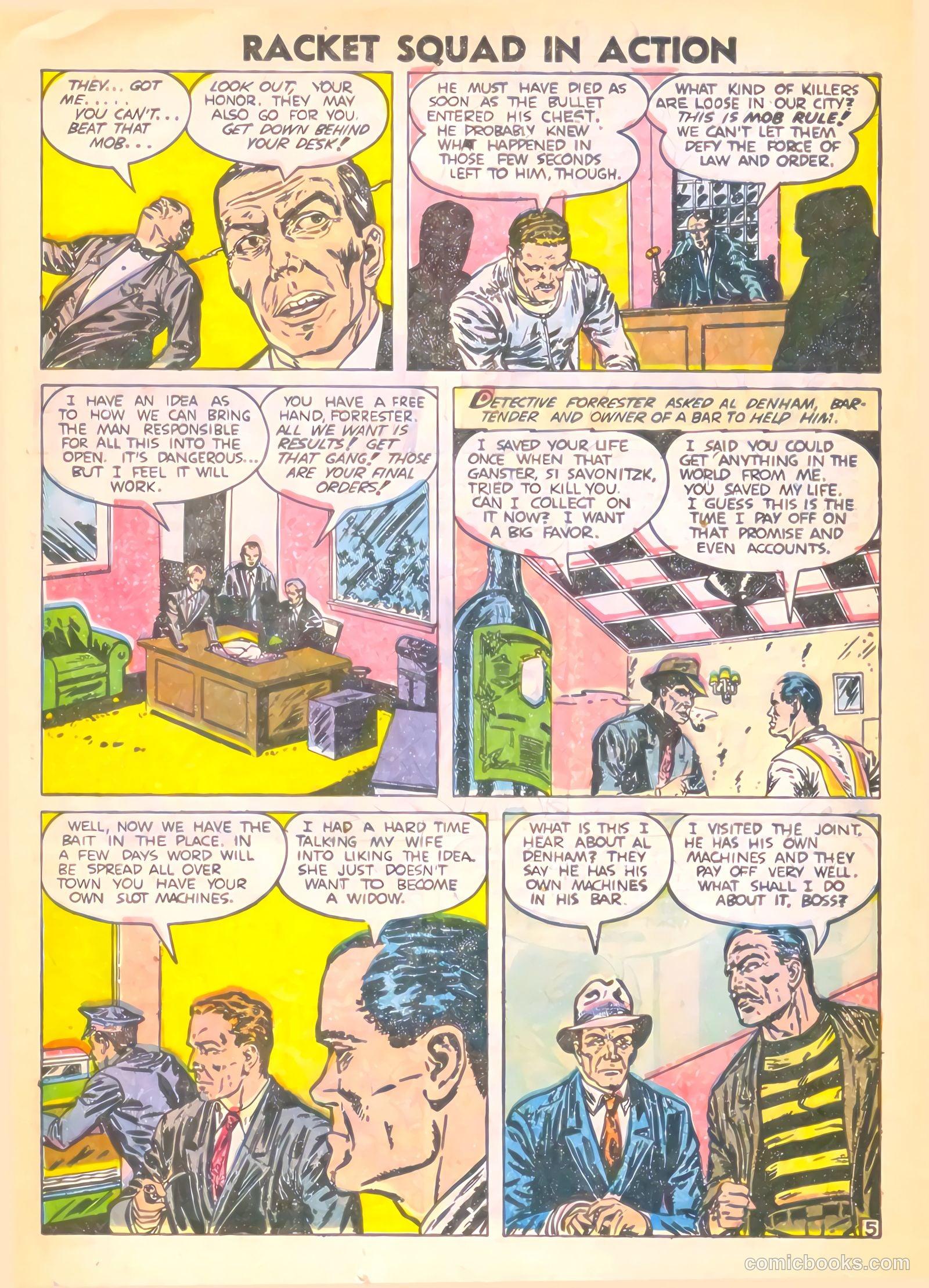 Racket Squad in Action #14 — page 24 of 36