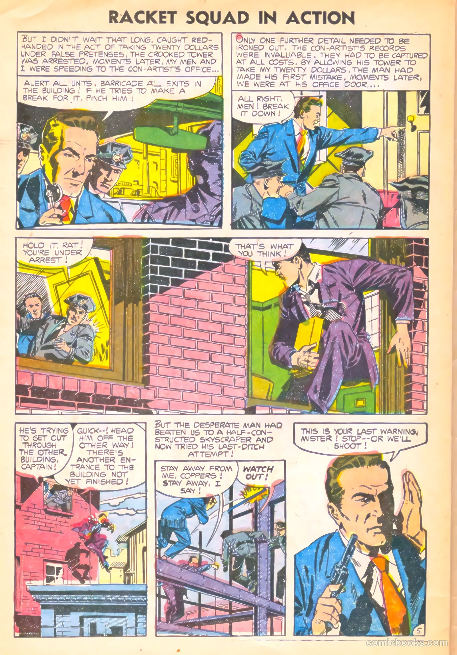 Racket Squad in Action #14 — page 32 of 36