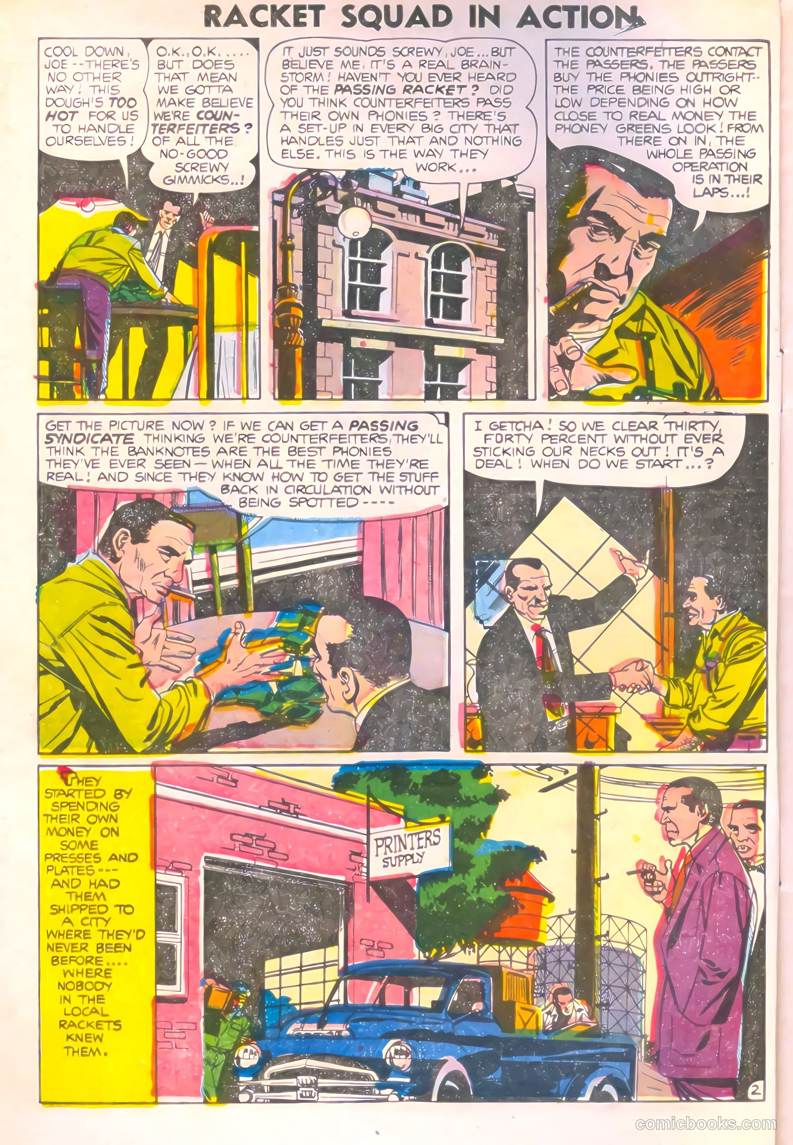 Racket Squad in Action #15 — page 4 of 36