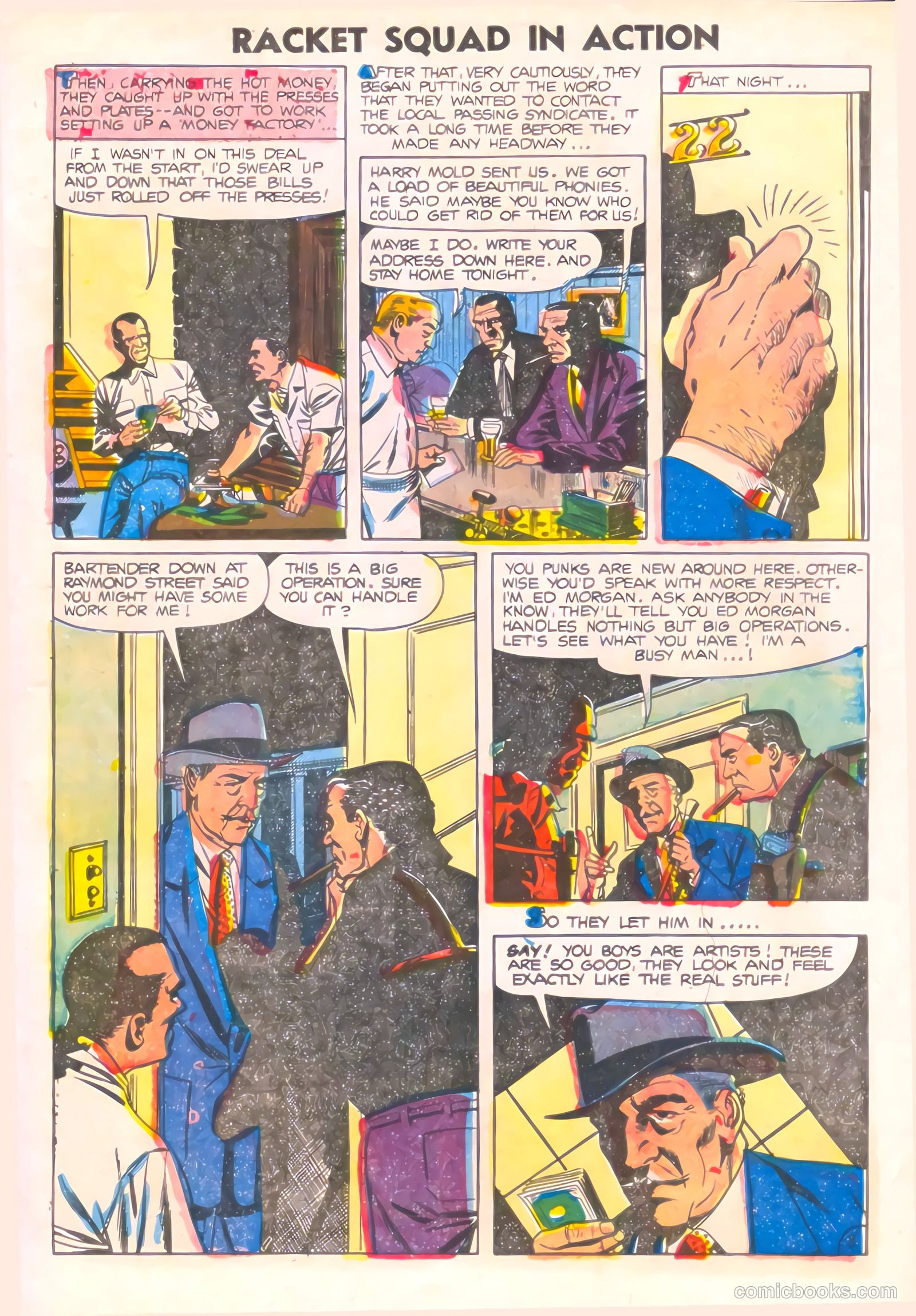Racket Squad in Action #15 — page 5 of 36