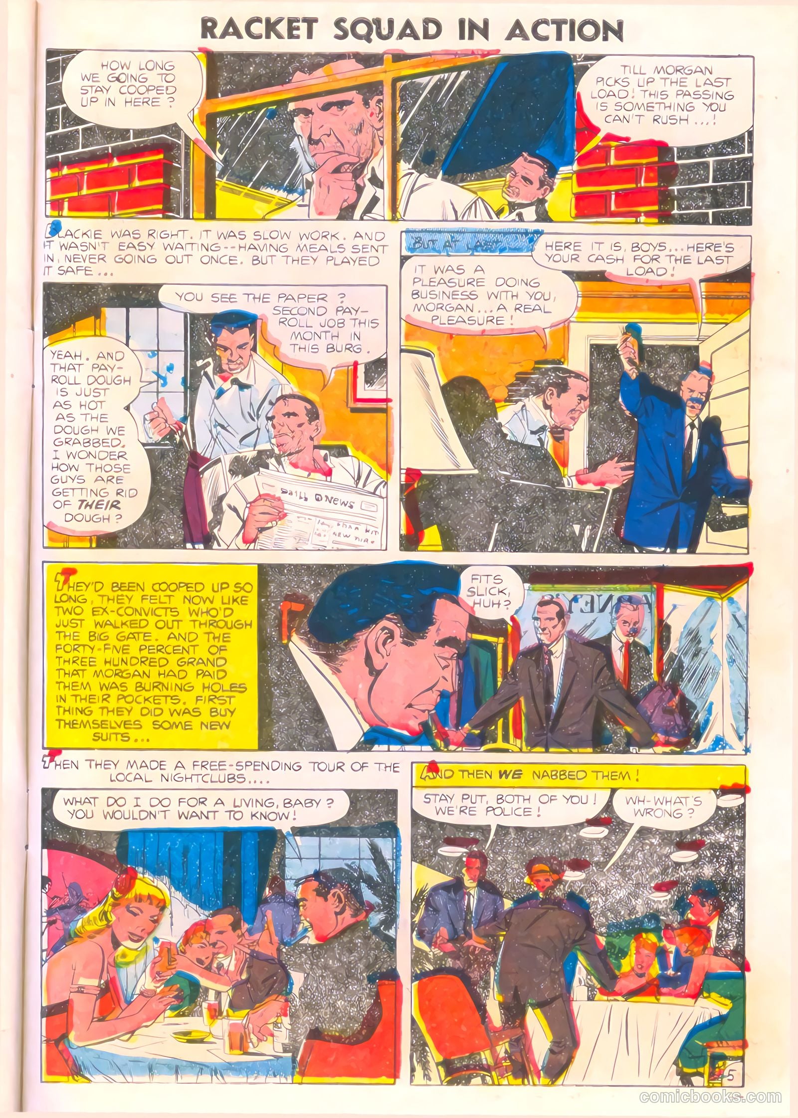 Racket Squad in Action #15 — page 7 of 36