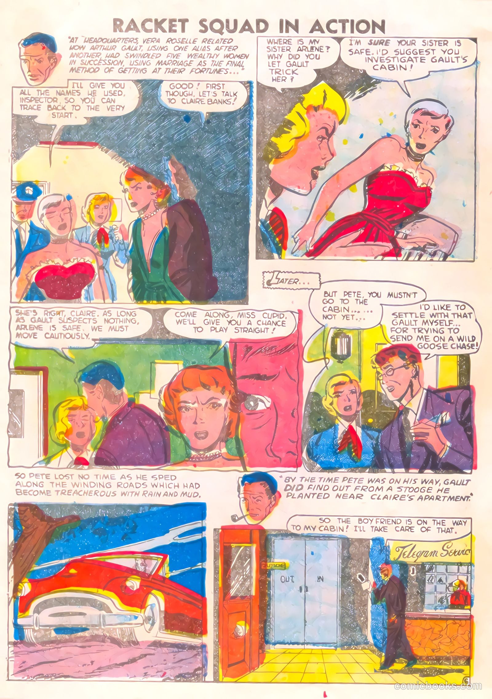 Racket Squad in Action #15 — page 30 of 36